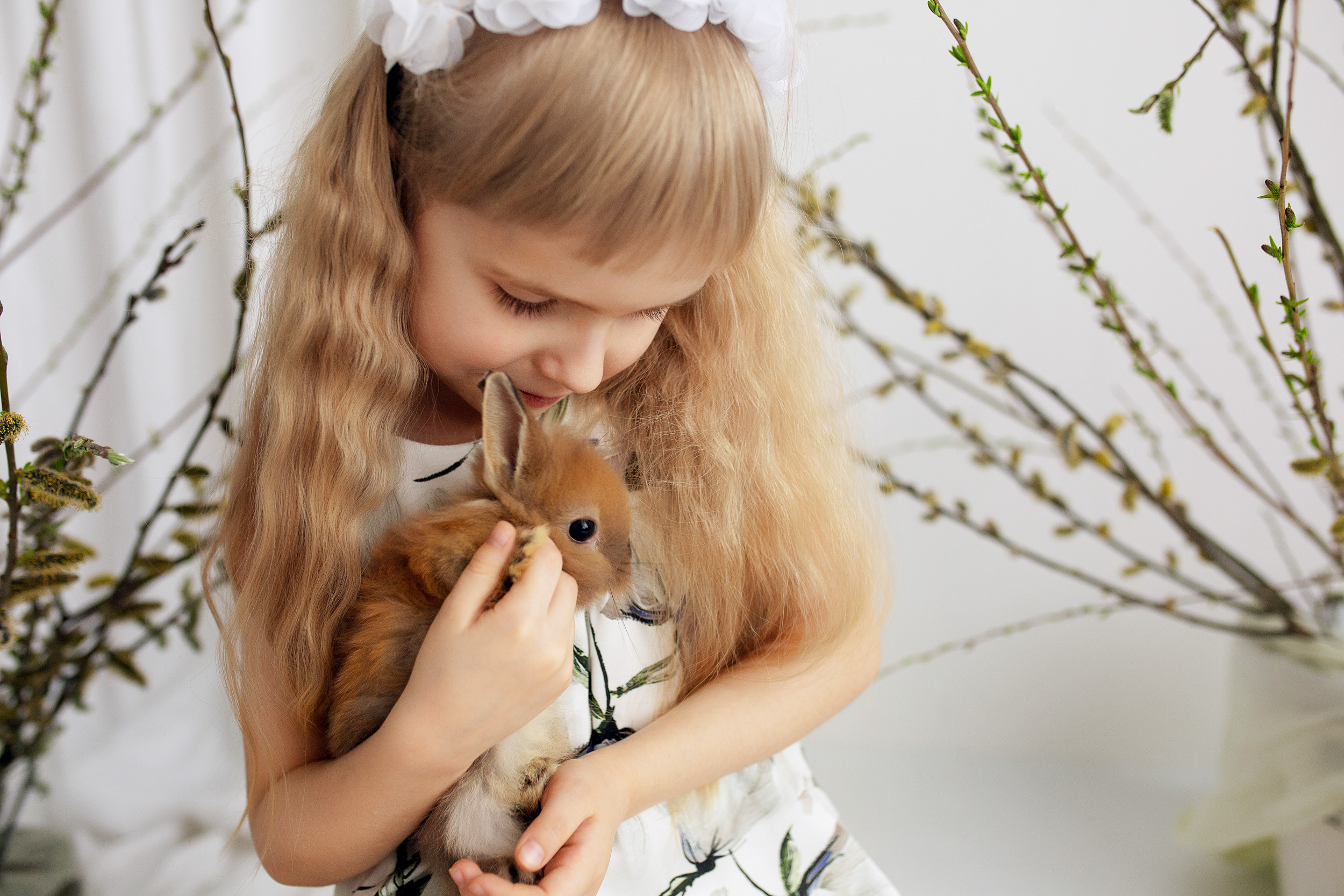 ФОТОДЕНЬ с кроликами. Фотограф новорожденных Оксана Полевская