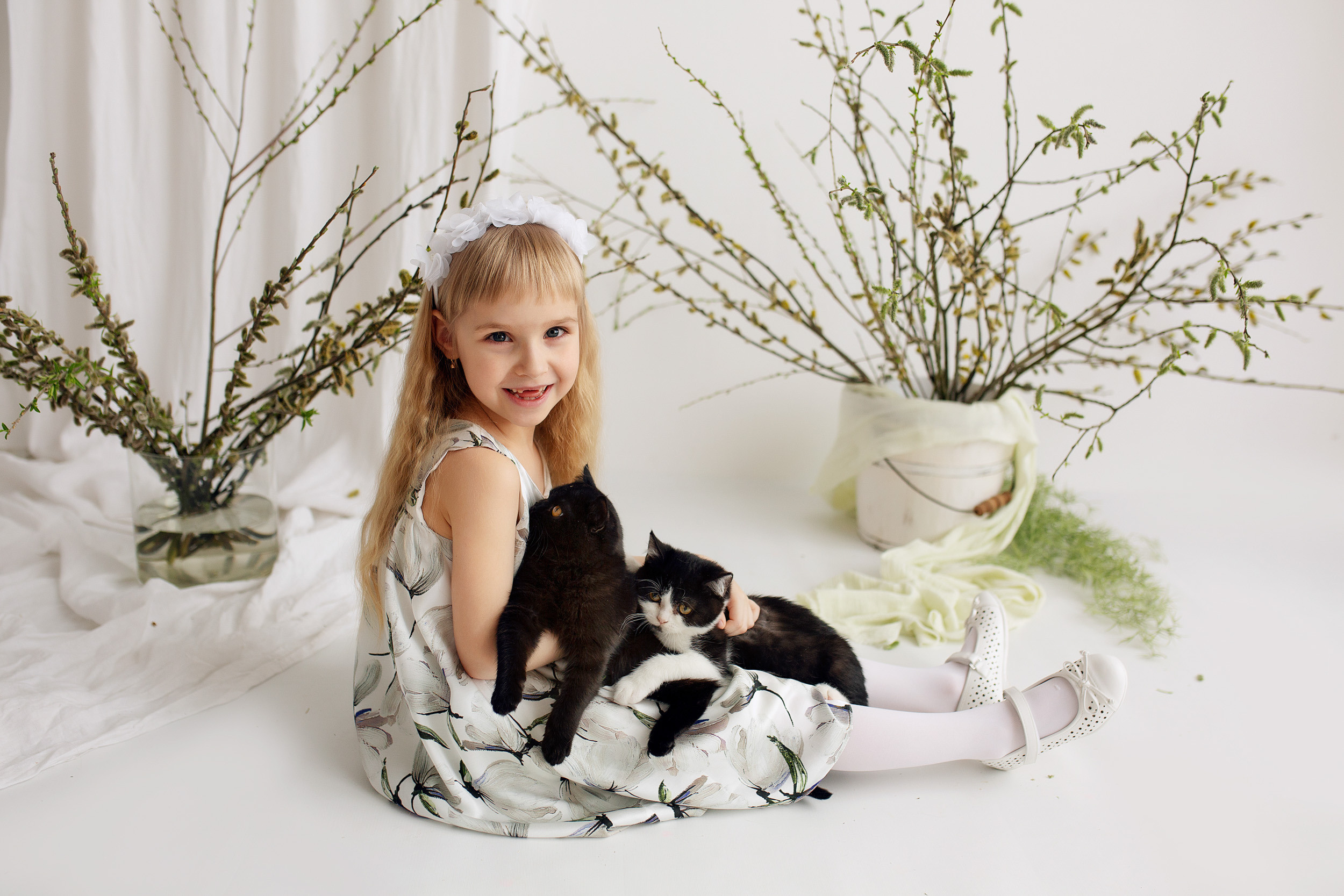 ФОТОДЕНЬ с кроликами. Фотограф новорожденных Оксана Полевская