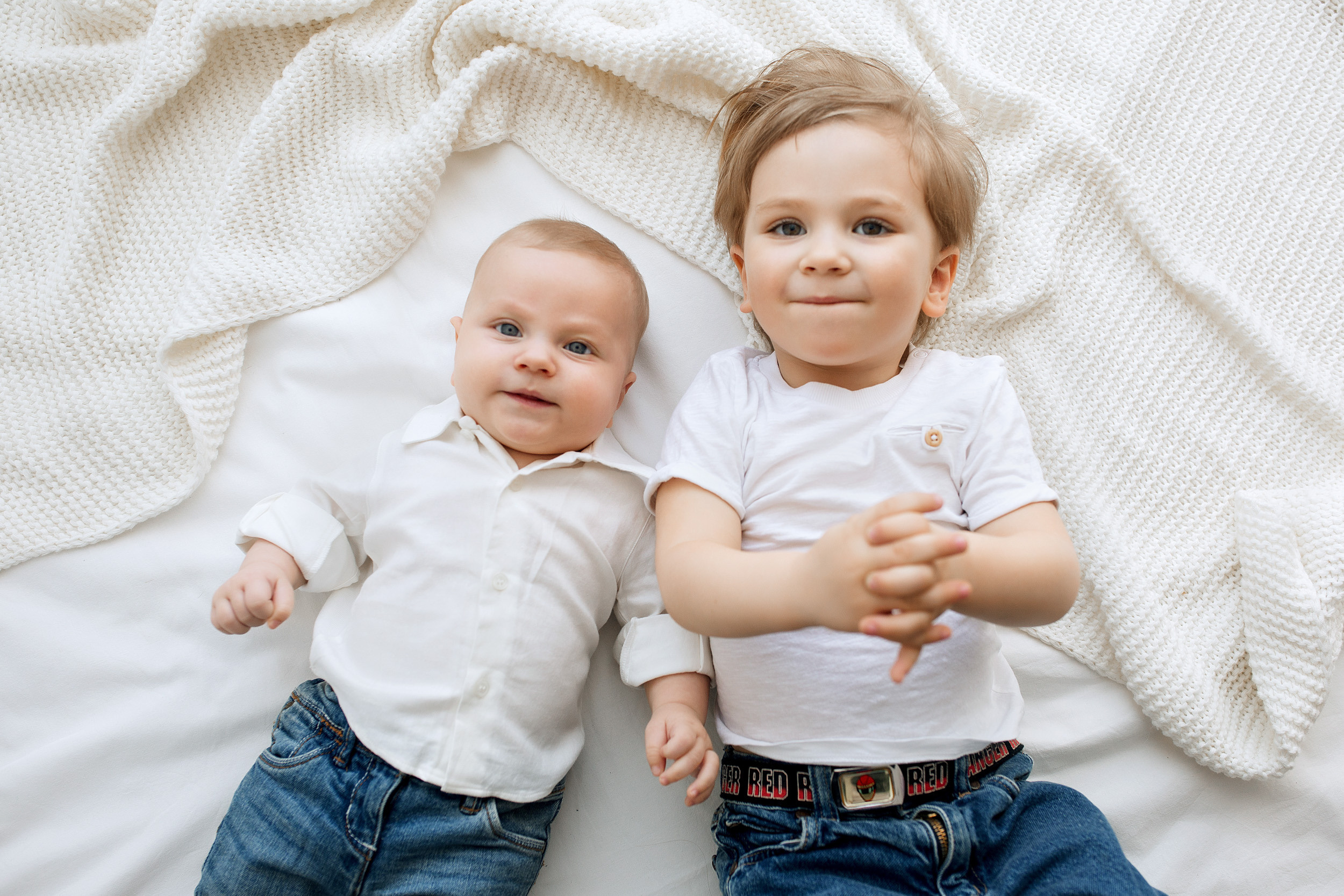 НИЛ и ЛЕОН. Фотограф новорожденных Оксана Полевская