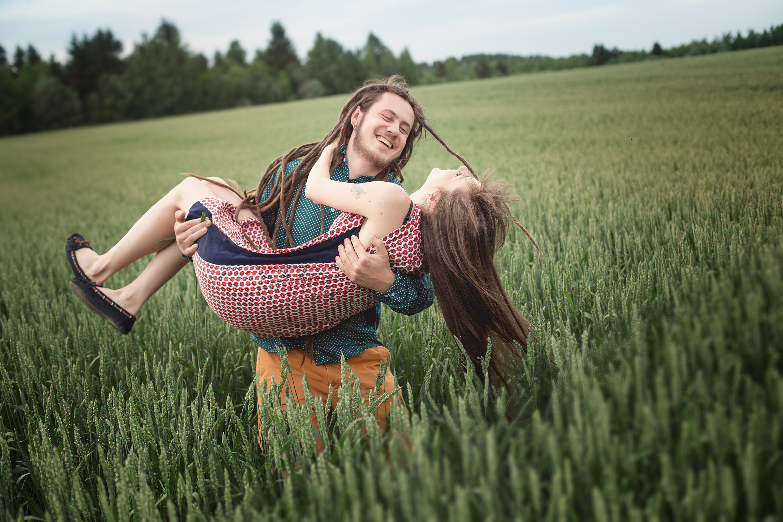 Нина, Юра и Марли. Фотограф новорожденных Оксана Полевская