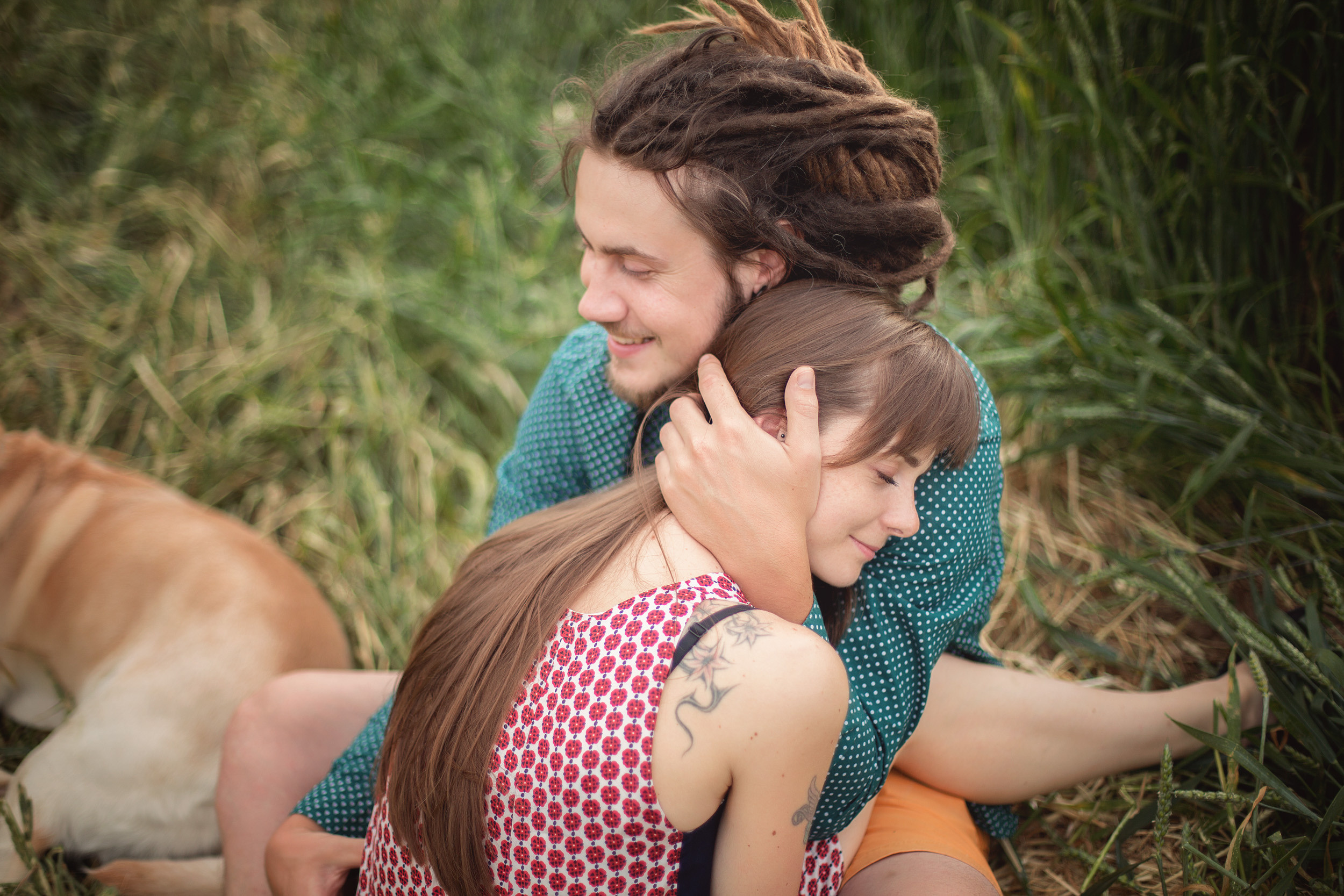 Нина, Юра и Марли. Фотограф новорожденных Оксана Полевская