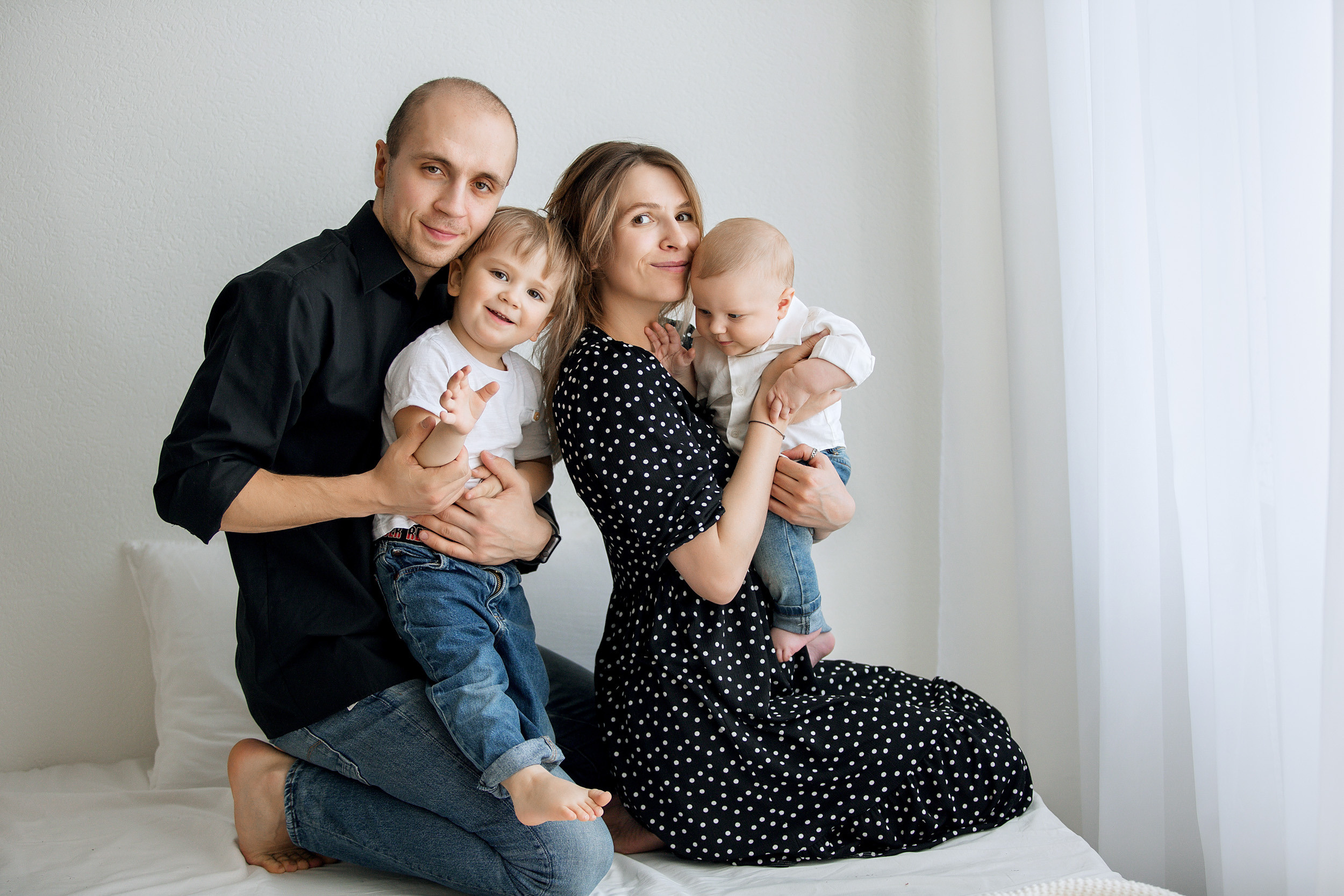 НИЛ и ЛЕОН. Фотограф новорожденных Оксана Полевская