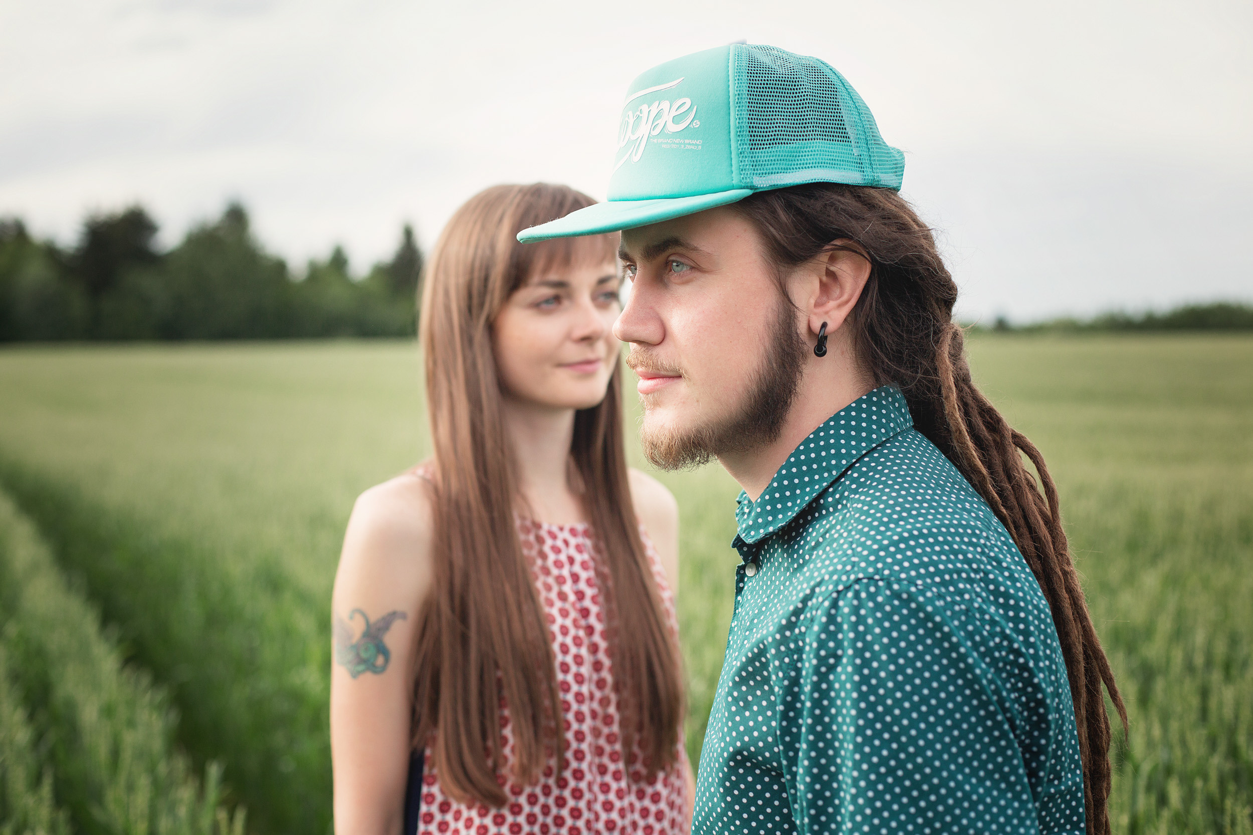 Нина, Юра и Марли. Фотограф новорожденных Оксана Полевская