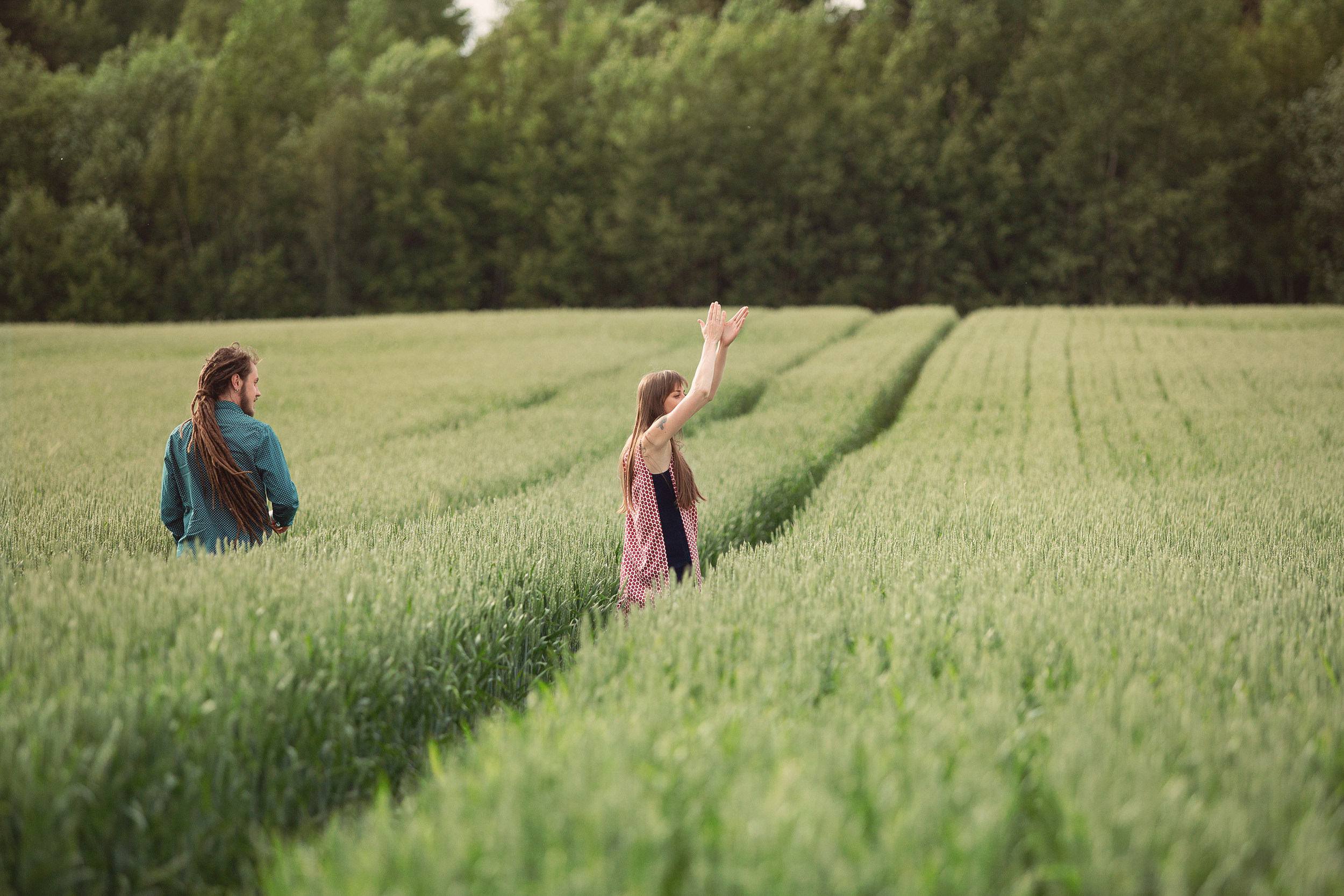 Нина, Юра и Марли. Фотограф новорожденных Оксана Полевская