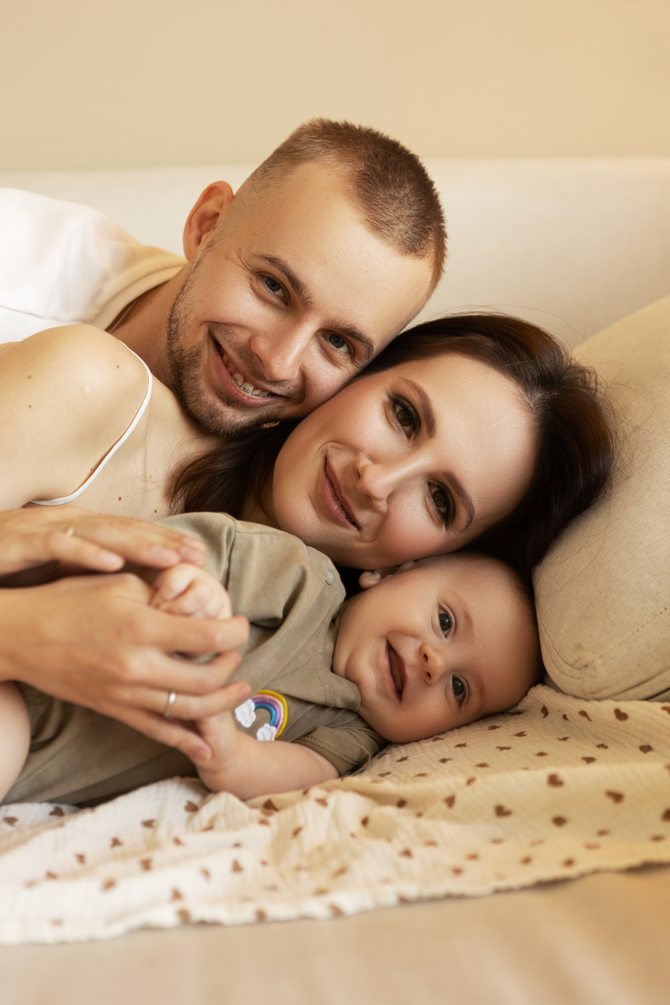 Анна, Роман и Саша. Фотограф Алина Кучумова