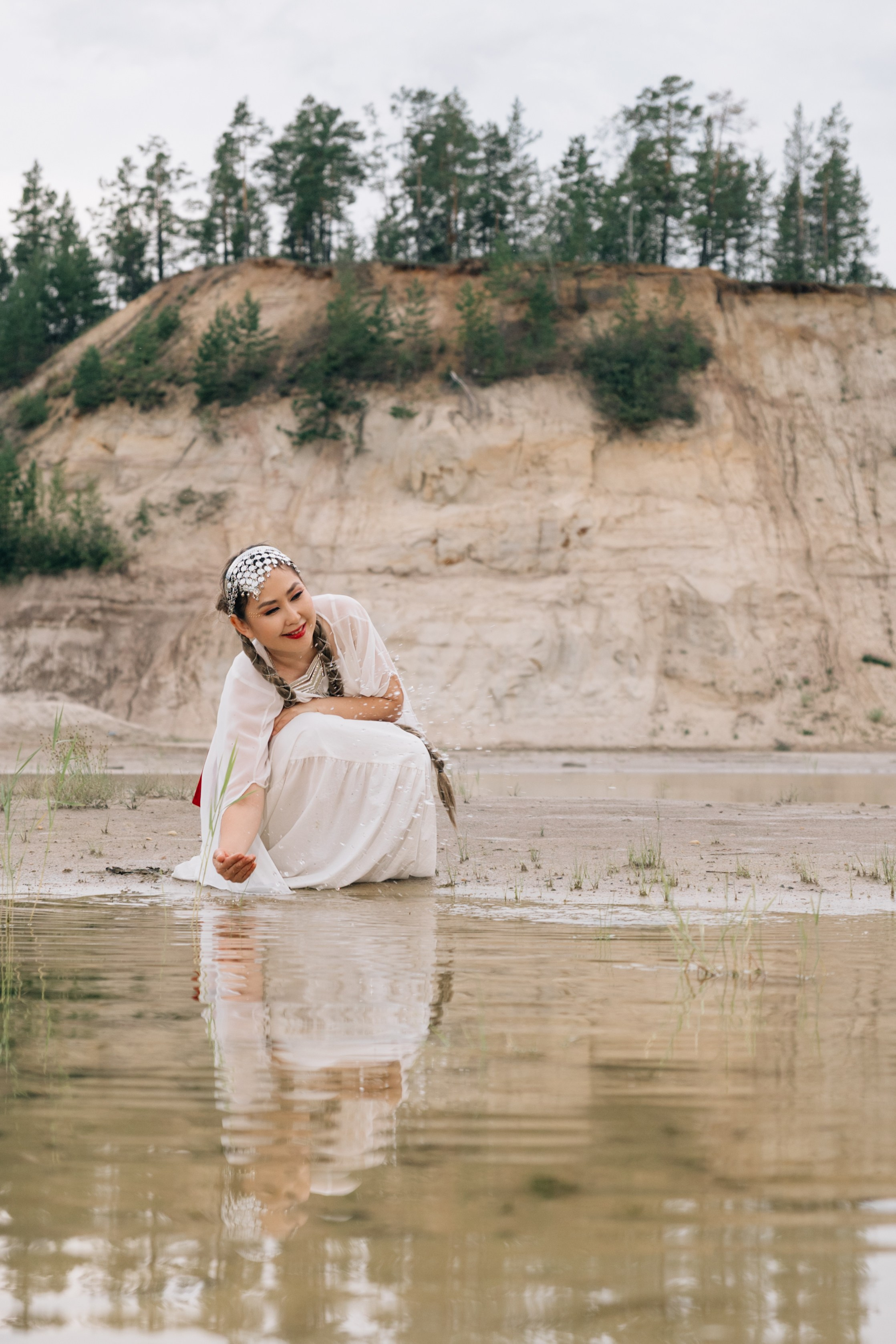 Семейная съемка в Ус Хатын, Семейная съемка на карьере. Фотограф Якутск Зоя Николаева