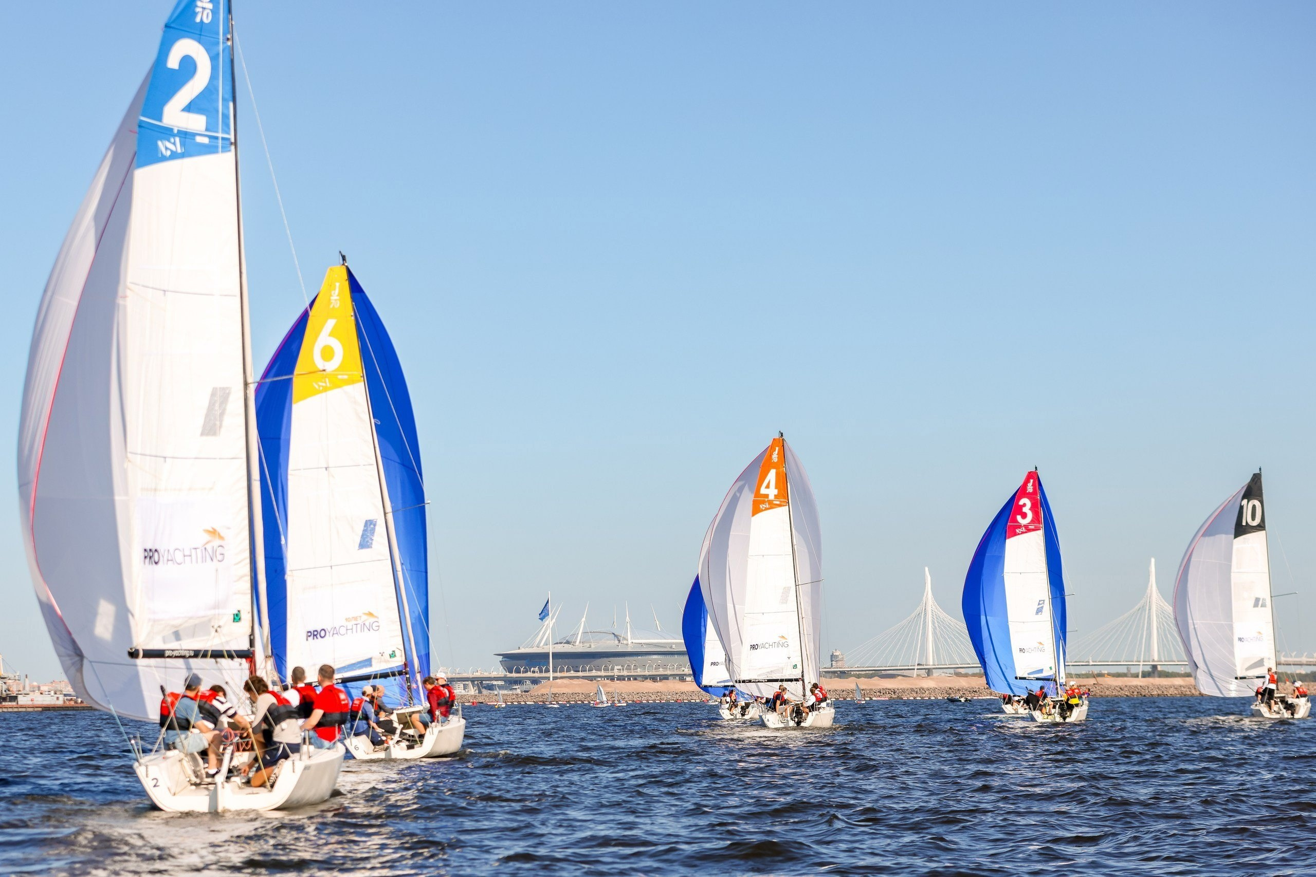 Фотосъёмка регаты в Санкт-Петербурге. Спортивный фотограф Зянтереков Антон