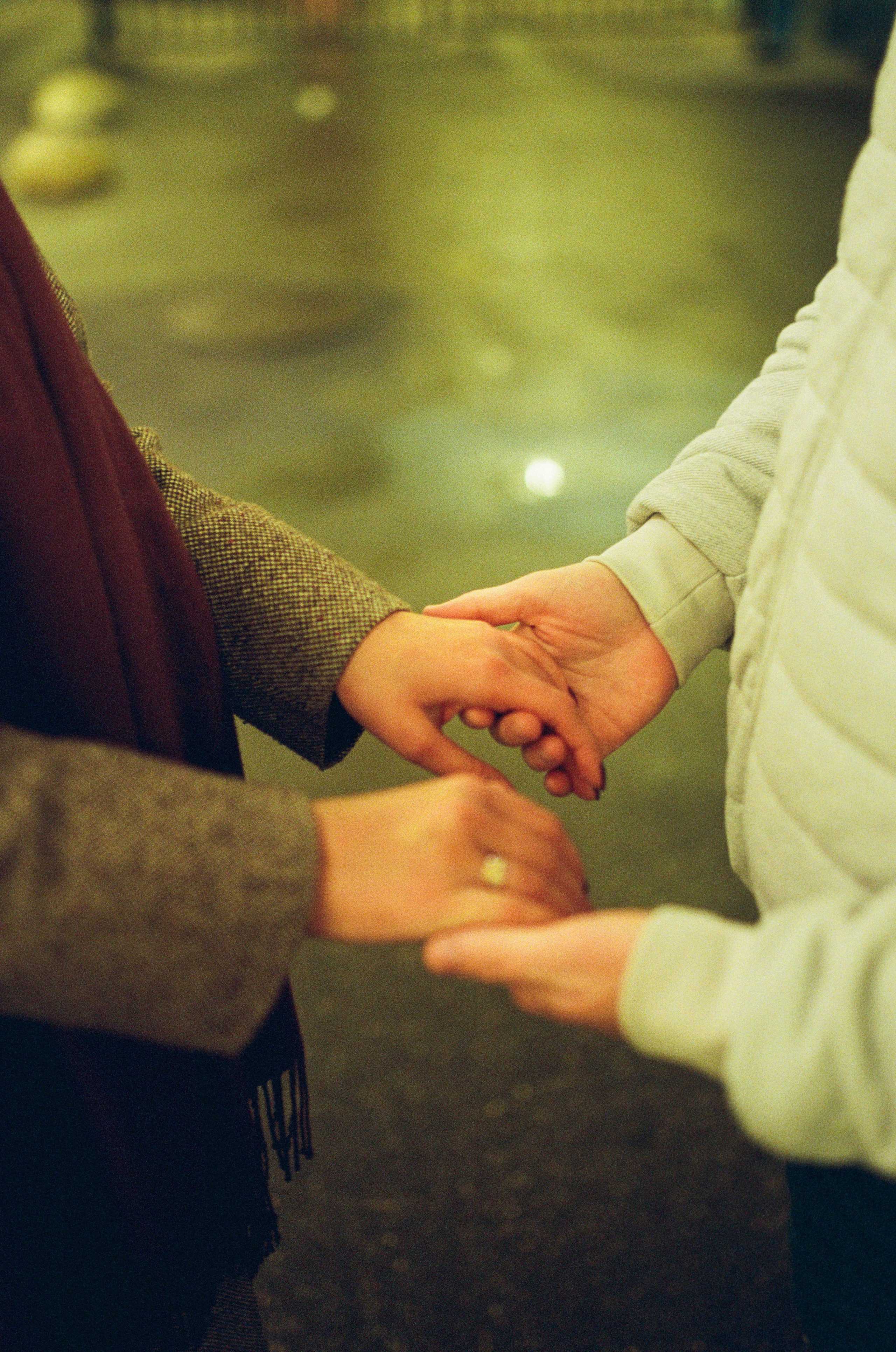 Вероника и Василий. В уютных переулках Москвы. Цифра и плёнка. Настя Оленченко, портретный/семейный фотограф на цифру и плёнку Москва