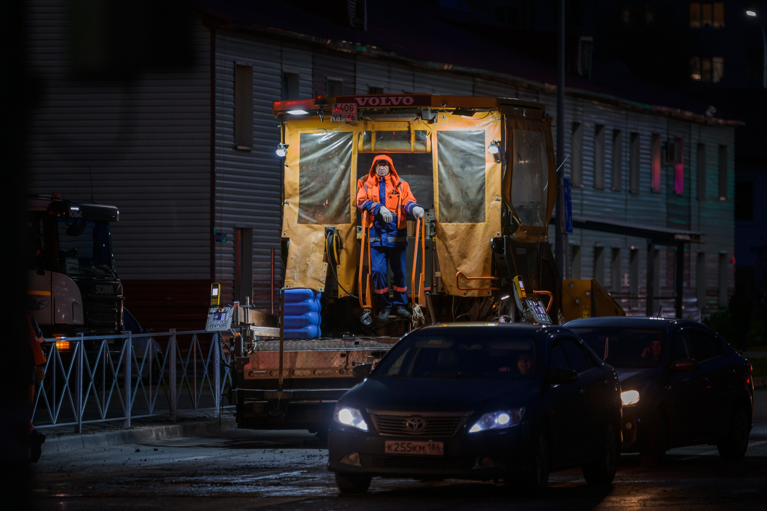 Дорожные работы. Фотограф в Ханты-Мансийске Евгений Жуланов