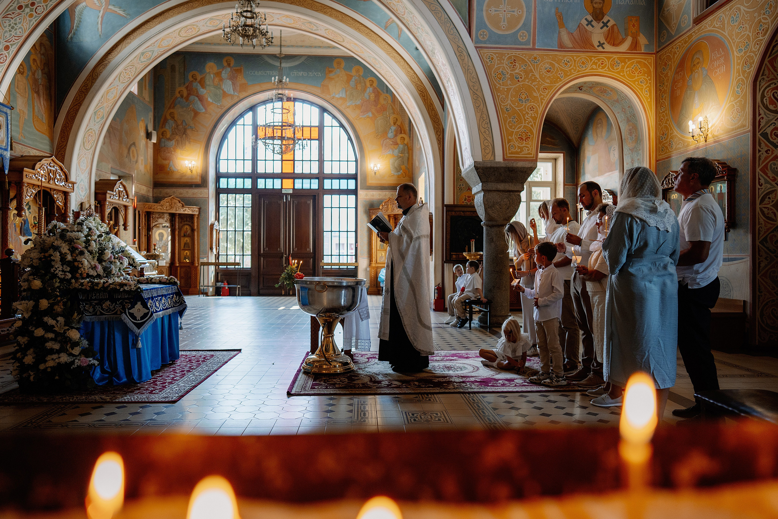 Крещение Евы. Фотограф на Крещение и Венчание в Красноярске Рамазанова Юлия