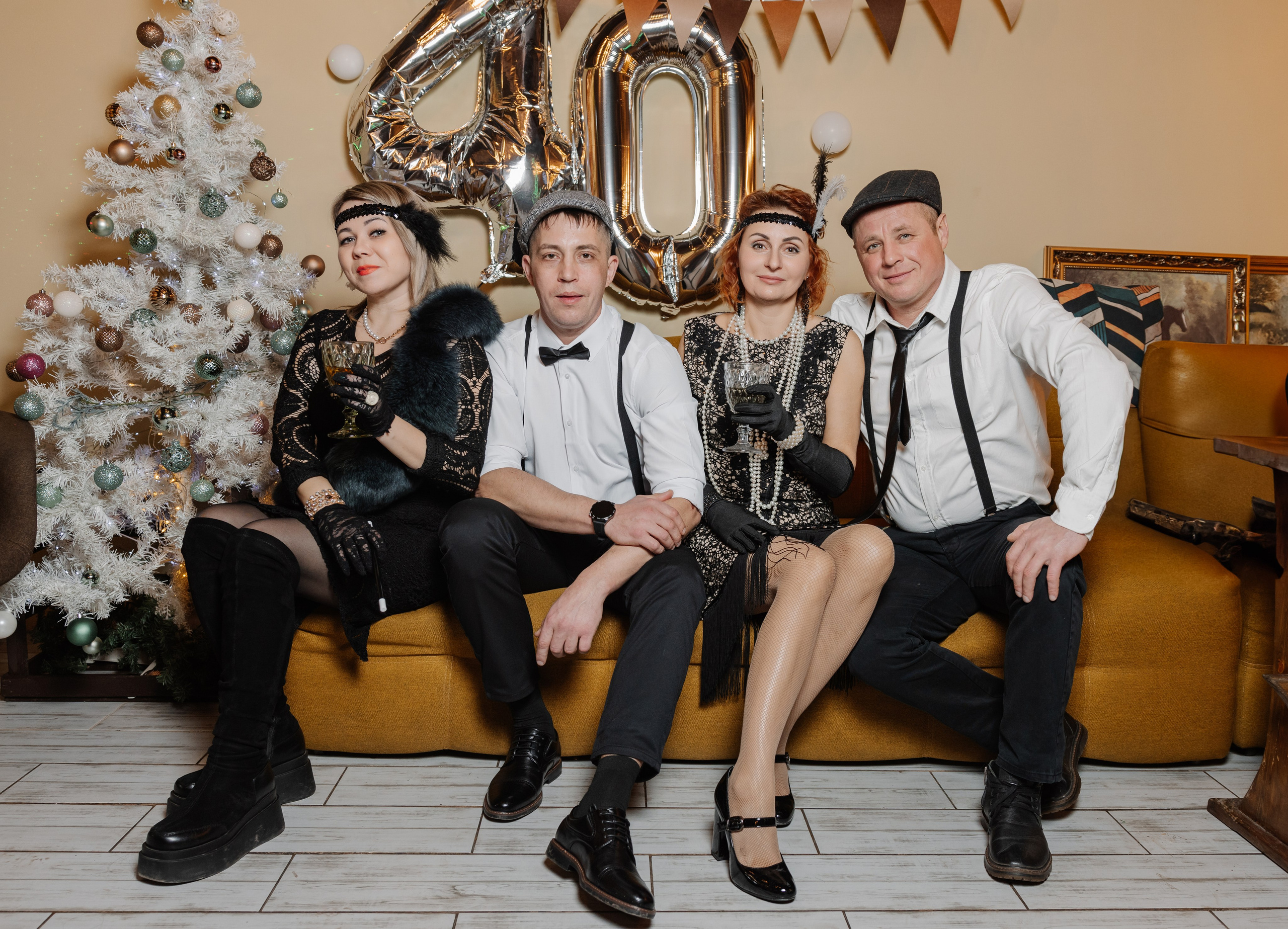 День рождение Ольги в стиле Гэтсби. Фотограф в Красноярске Евдокимова Анастасия