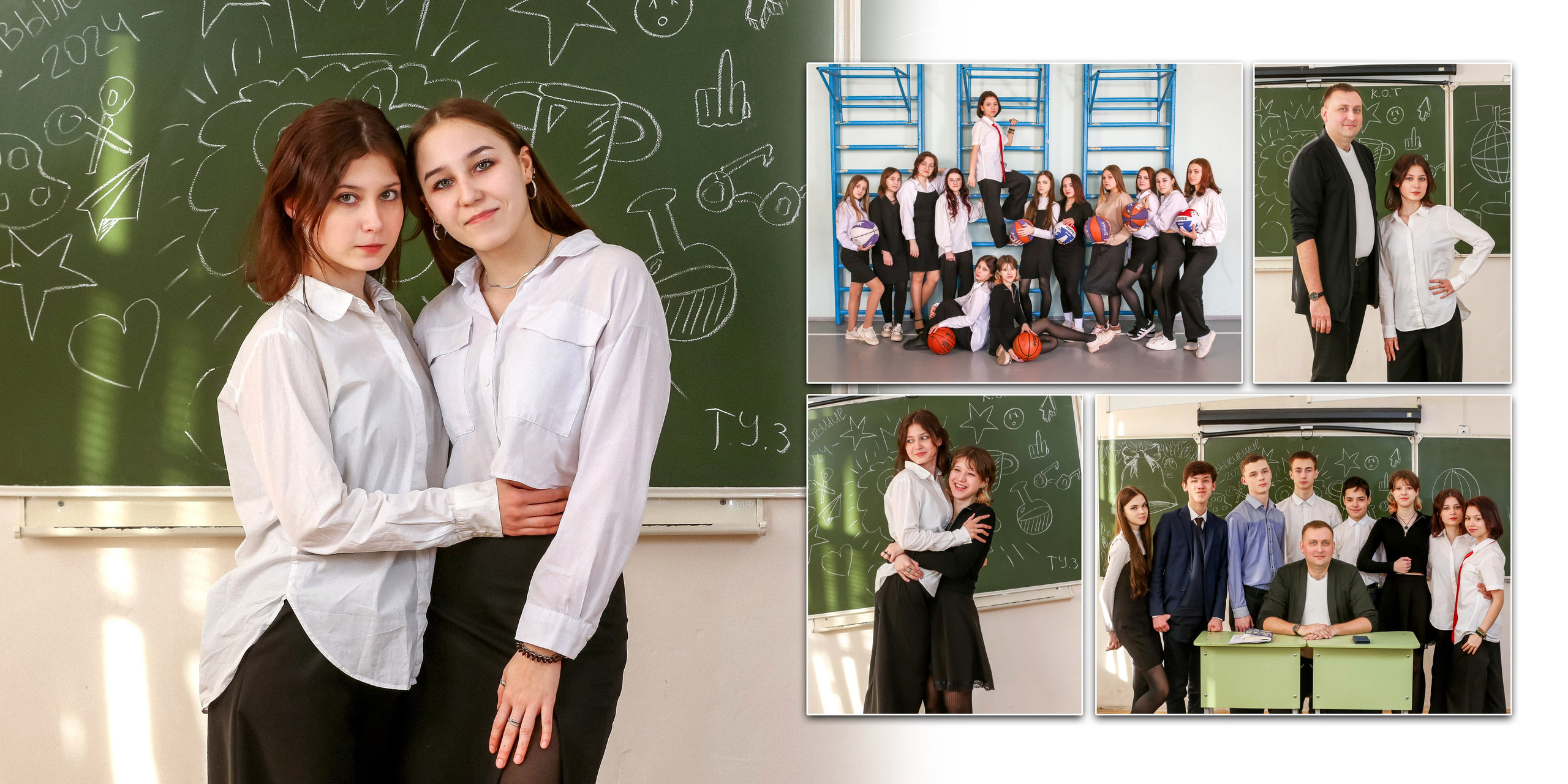 Варианты альбомов для старших классов. Выпускные альбомы в Казани фотограф Сергей Жегалов