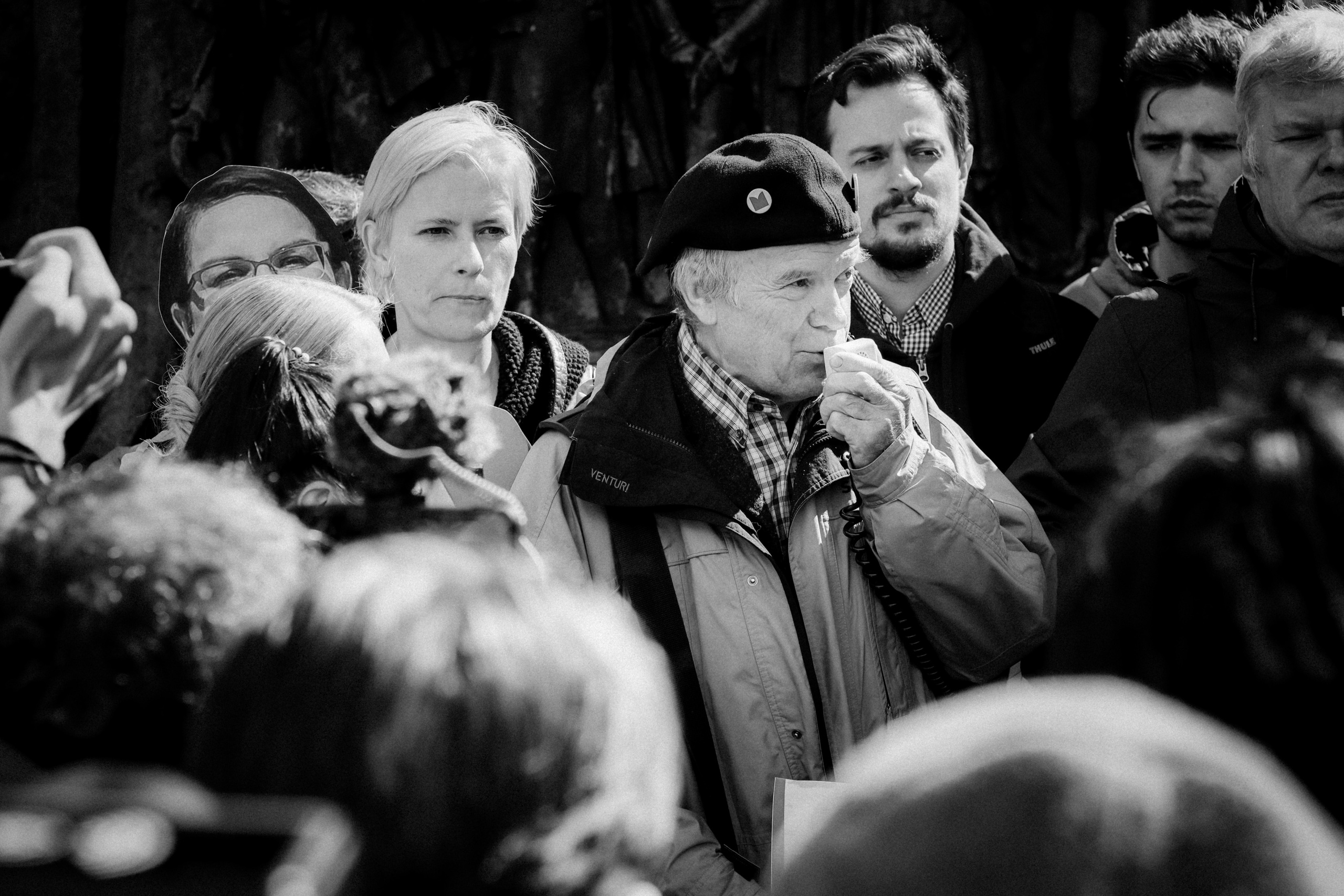 Action for media freedom, September 4th 2021. Photographer in Israel Alice Milchin