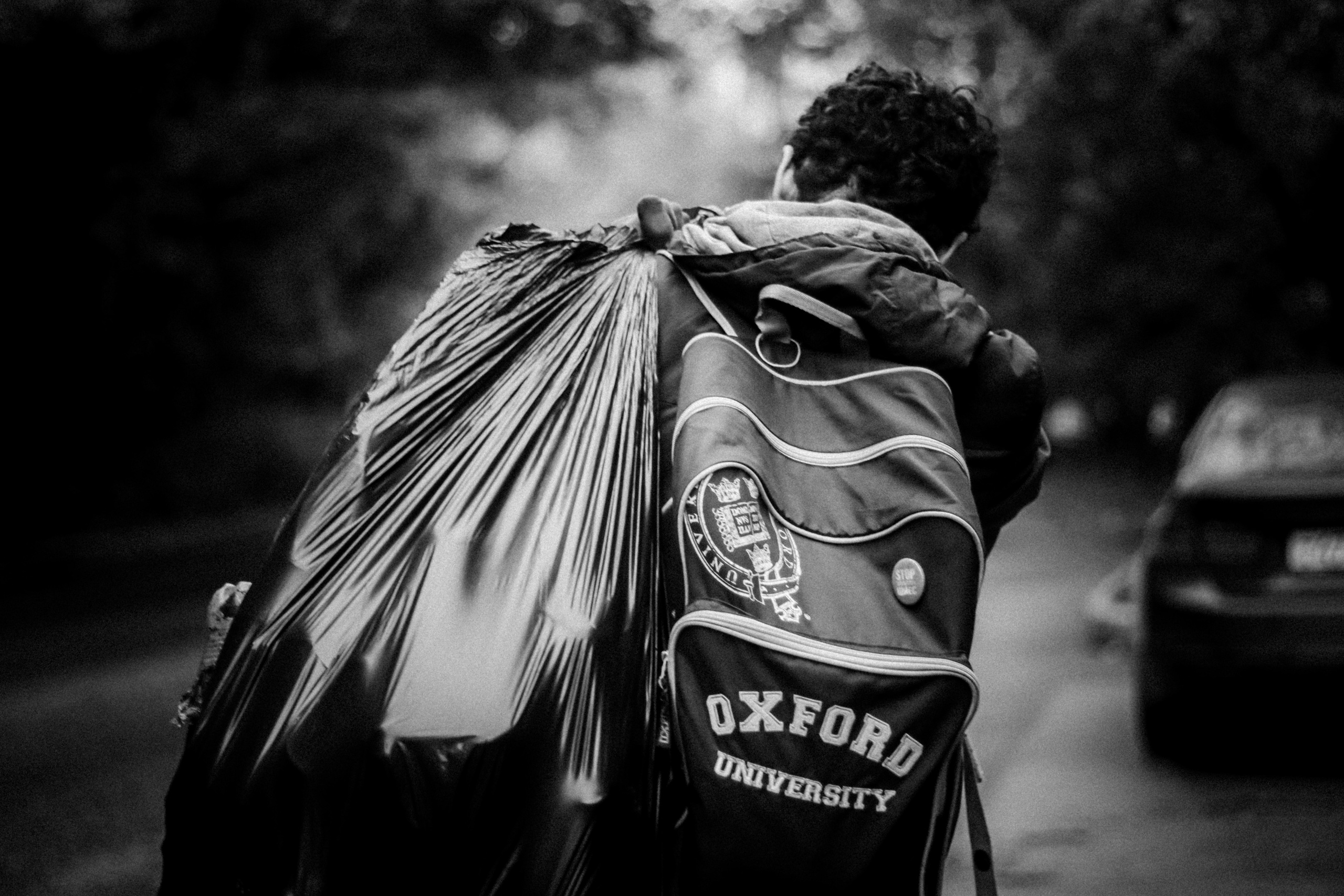 Cleaning the forest with Arshak Makichyan, September 2021. Photographer in Israel Alice Milchin