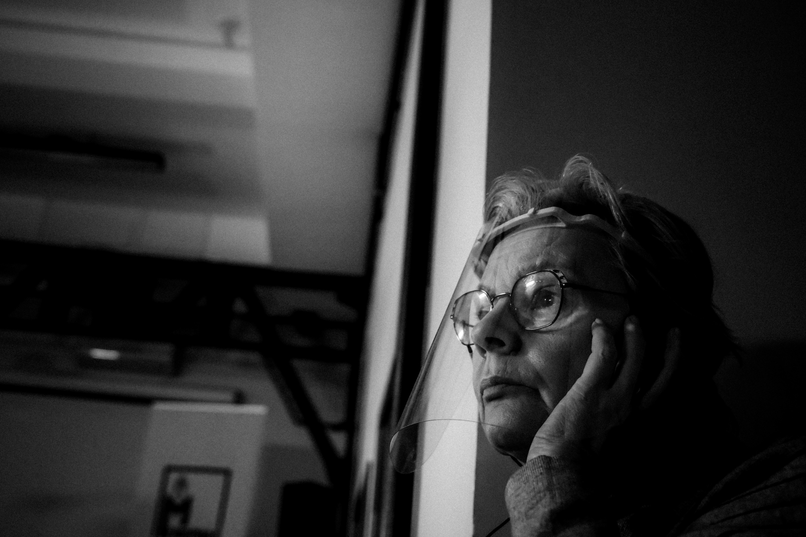 Memorial's press conference. 25th February 2022. Photographer in Israel Alice Milchin