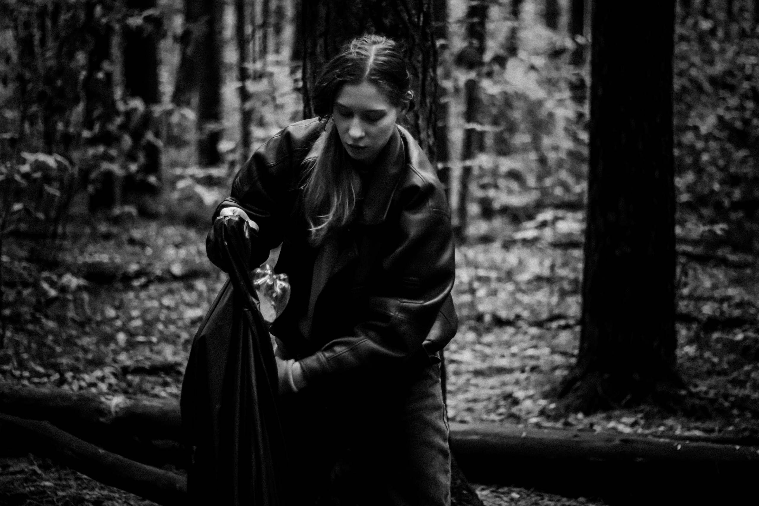 Cleaning the forest with Arshak Makichyan, September 2021. Photographer in Israel Alice Milchin