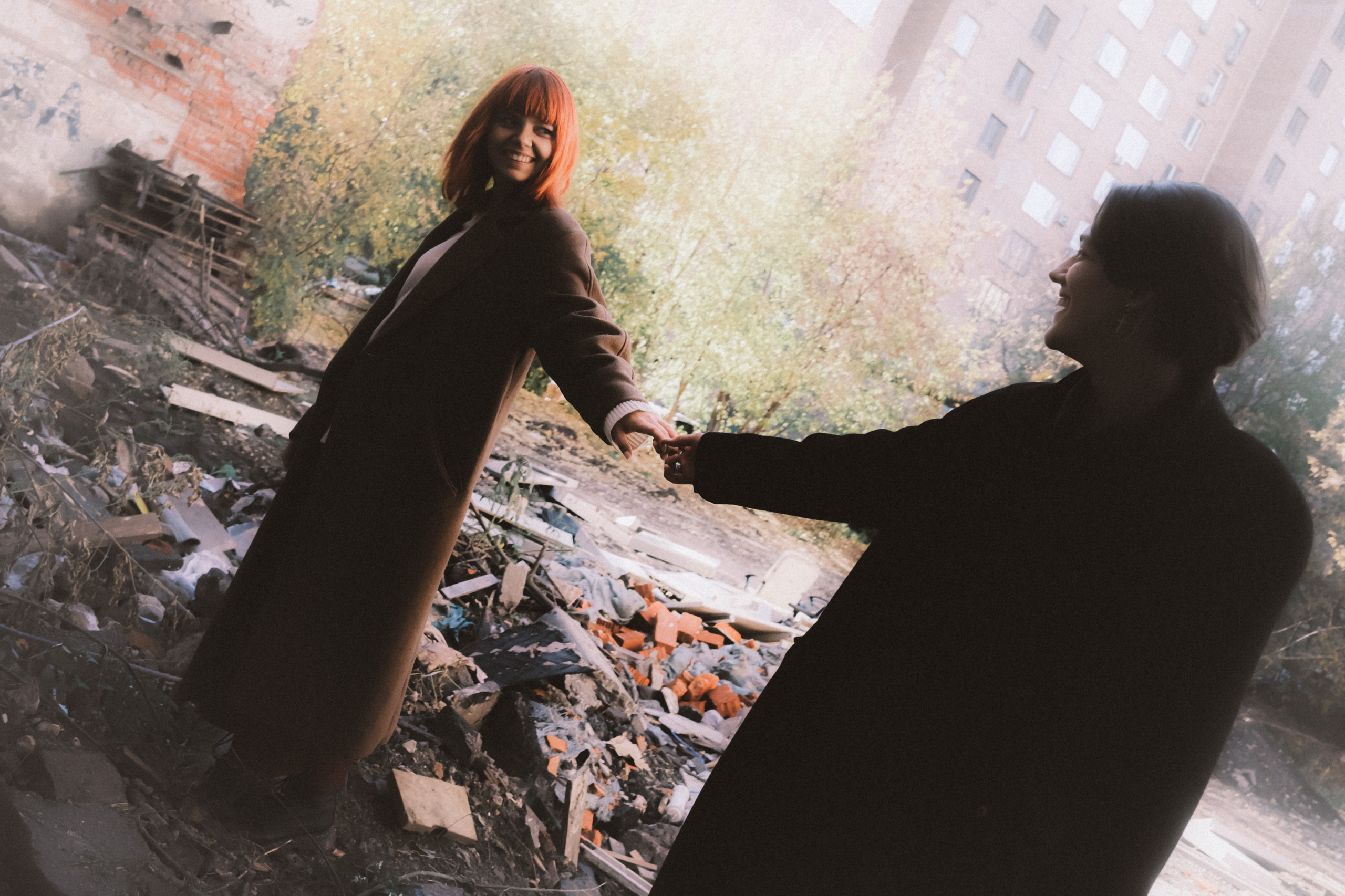 Sasha and Sasha, October 2022. Photographer in Israel Alice Milchin