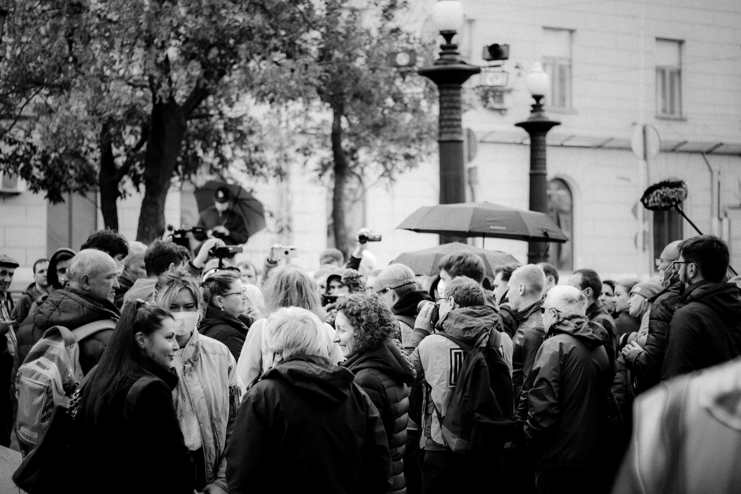 Action for media freedom, September 4th 2021. Photographer in Israel Alice Milchin