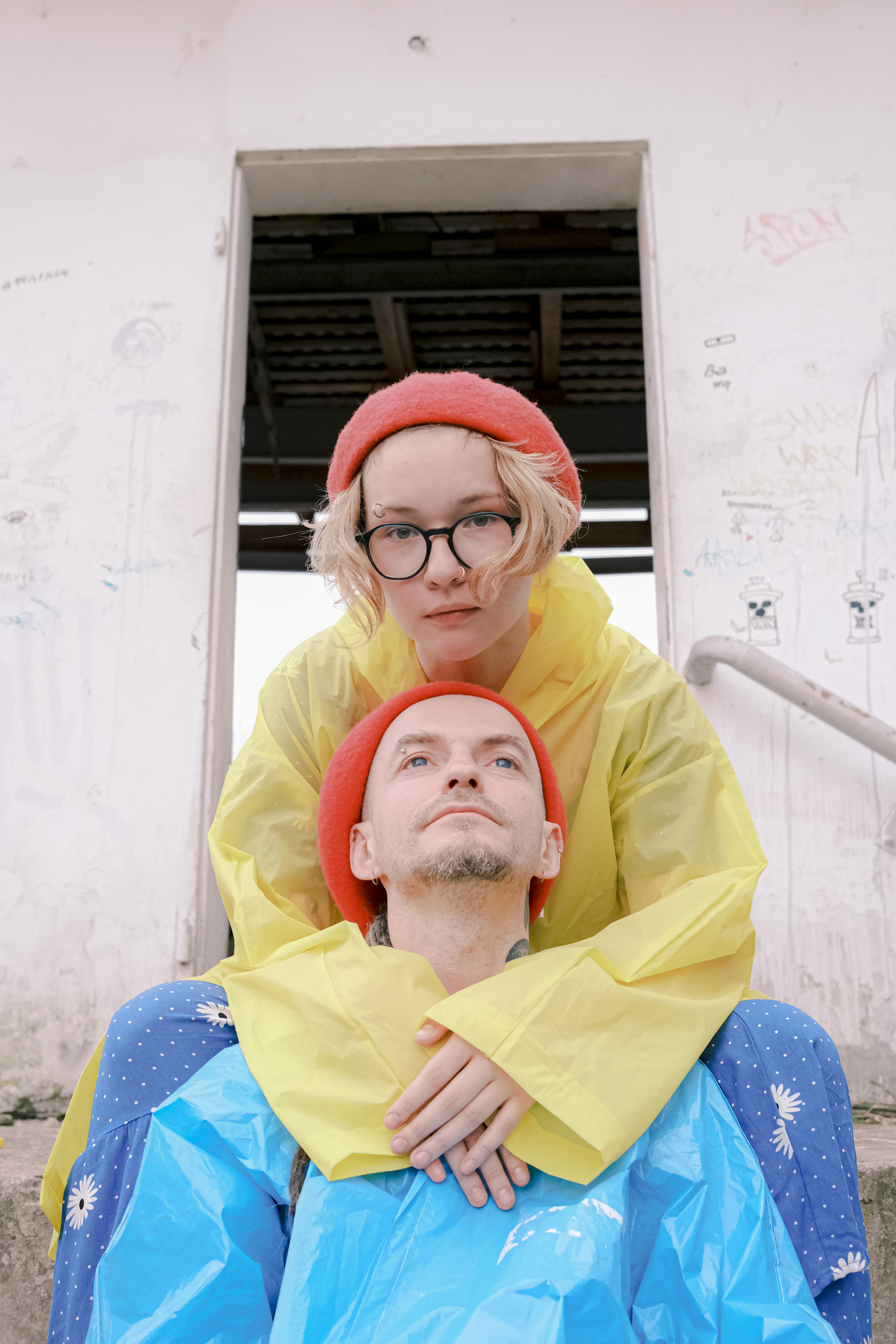 Maya and Serezha, July 2022. Photographer in Israel Alice Milchin