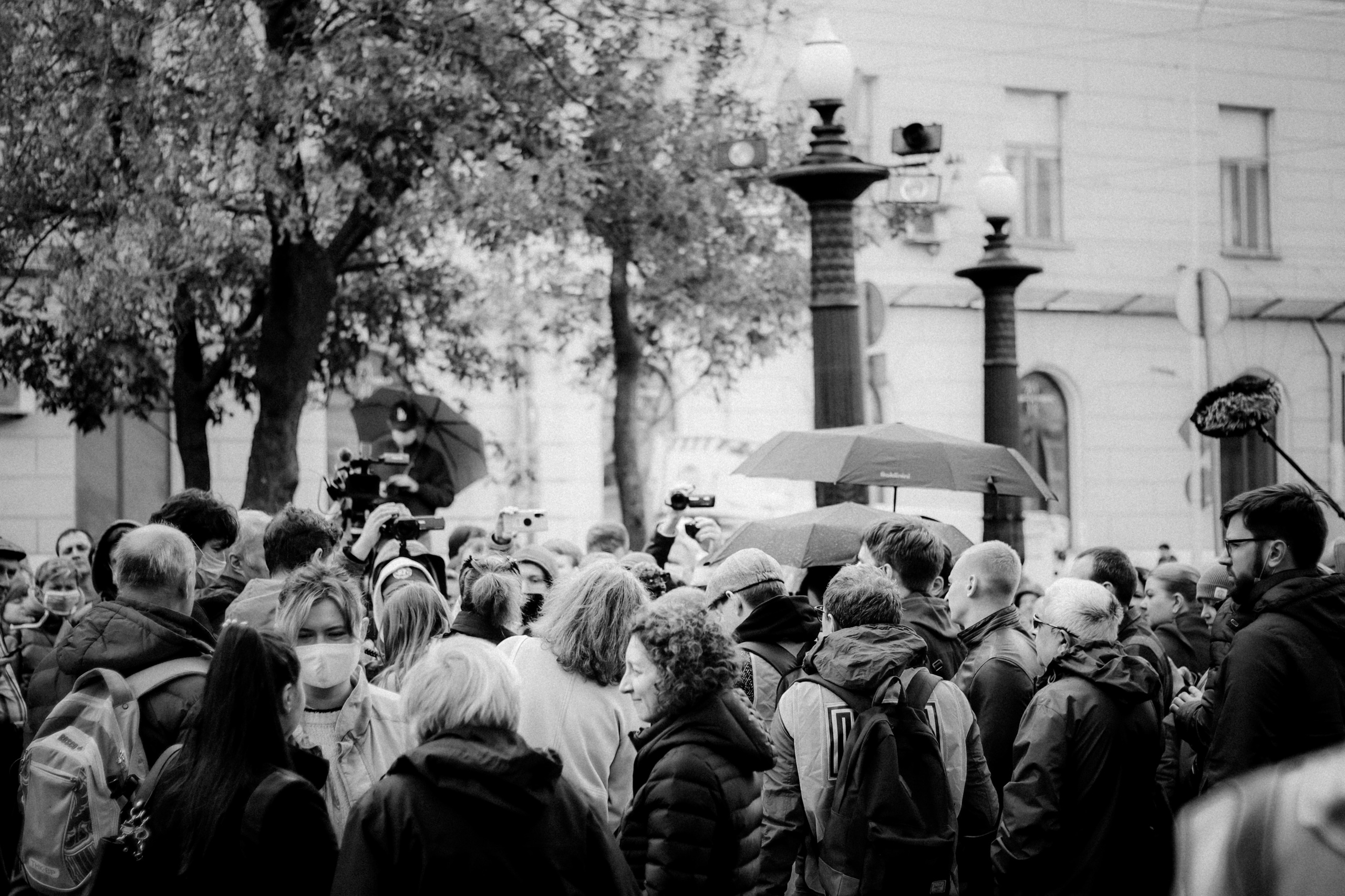 Action for media freedom, September 4th 2021. Photographer in Israel Alice Milchin