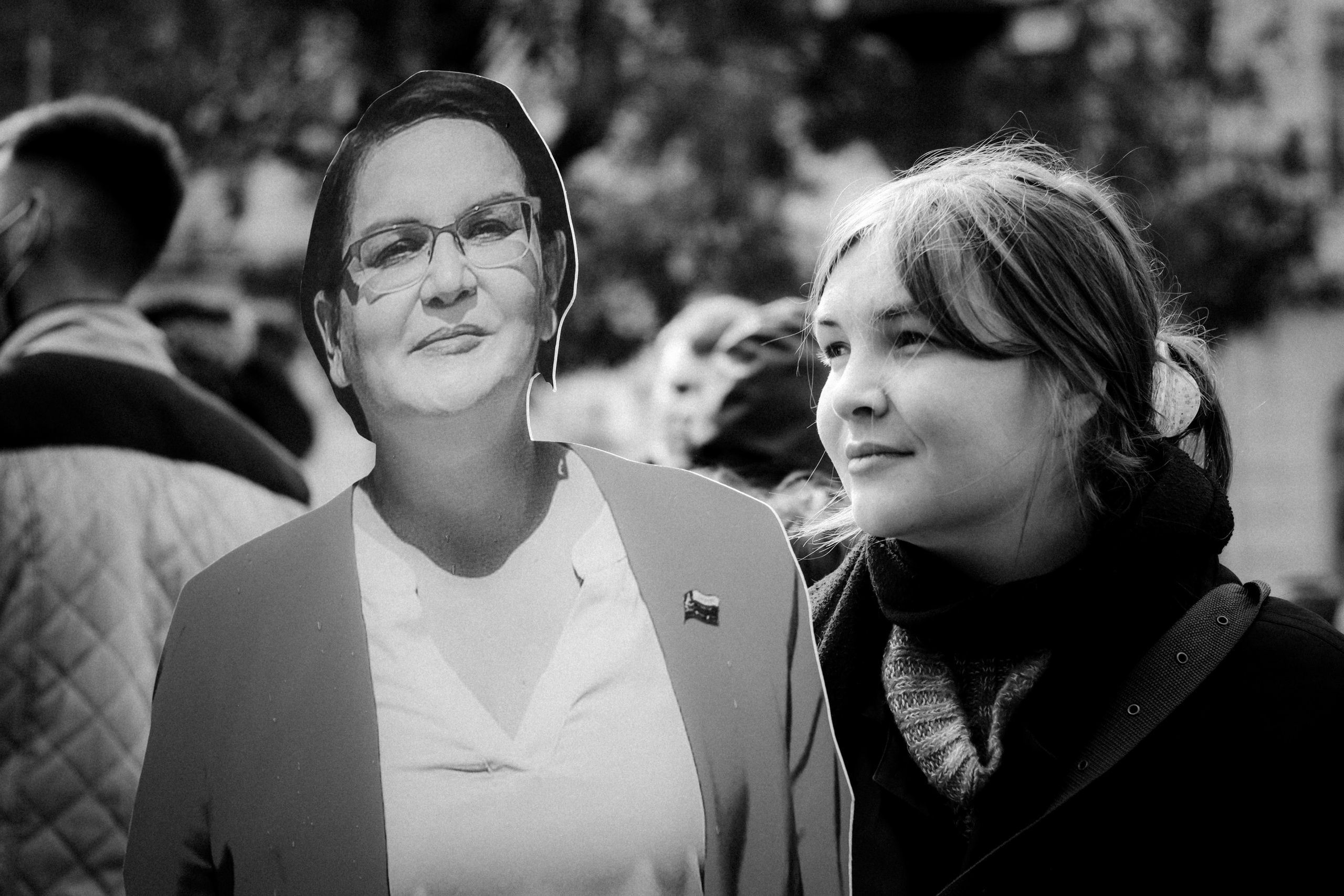 Action for media freedom, September 4th 2021. Photographer in Israel Alice Milchin