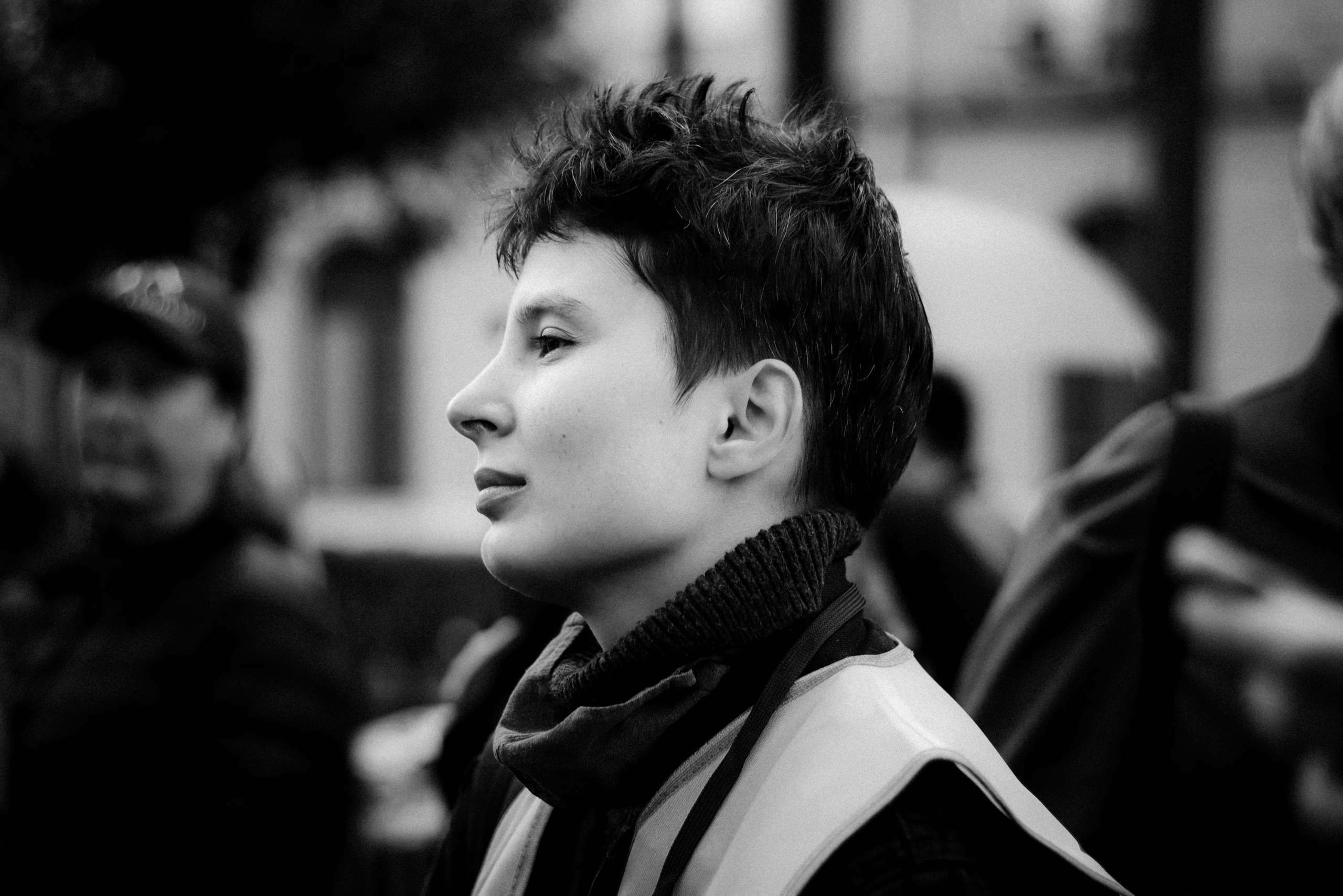 Action for media freedom, September 4th 2021. Photographer in Israel Alice Milchin