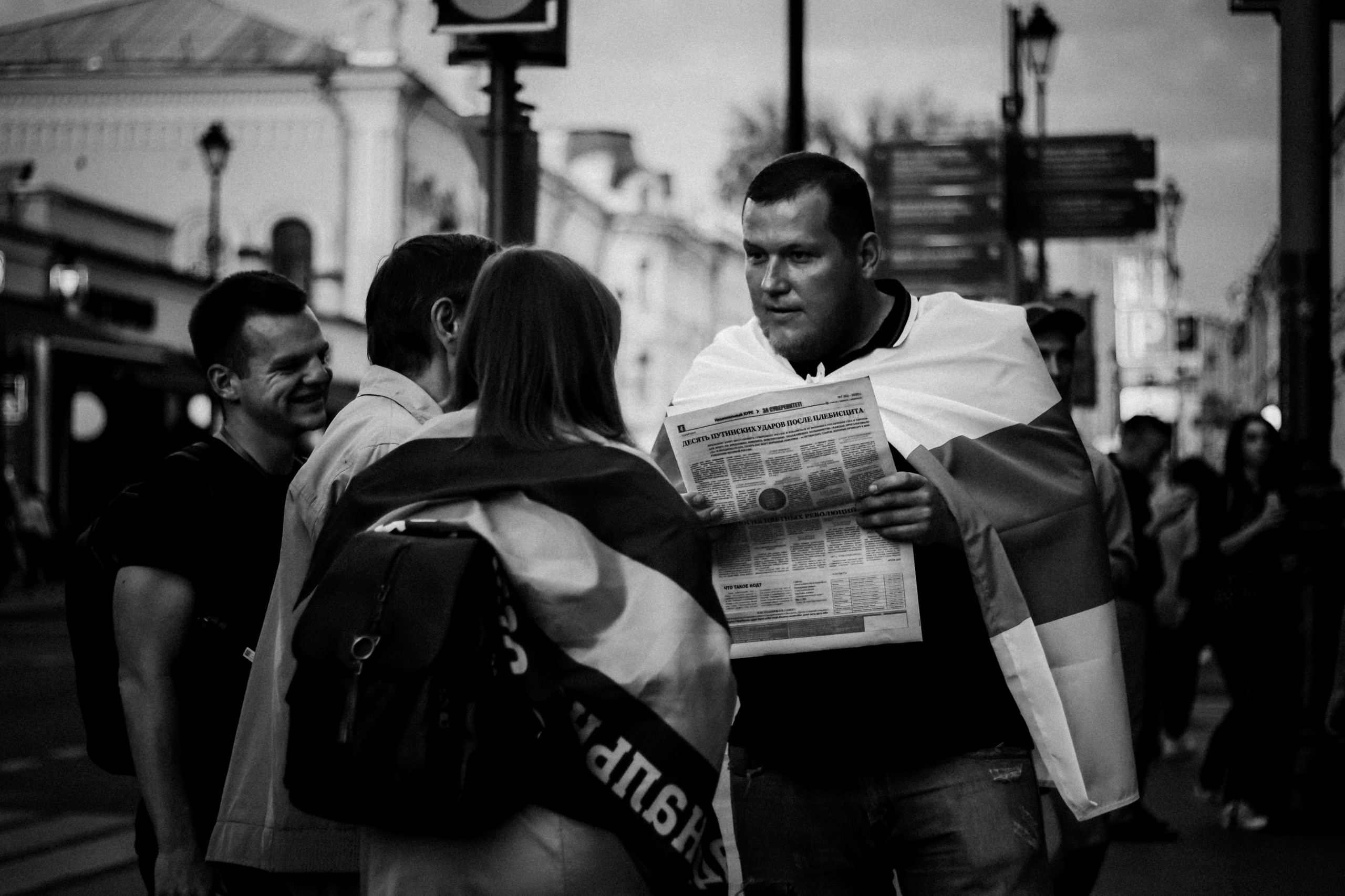 «Long Live Belarus», 2020. Photographer in Israel Alice Milchin