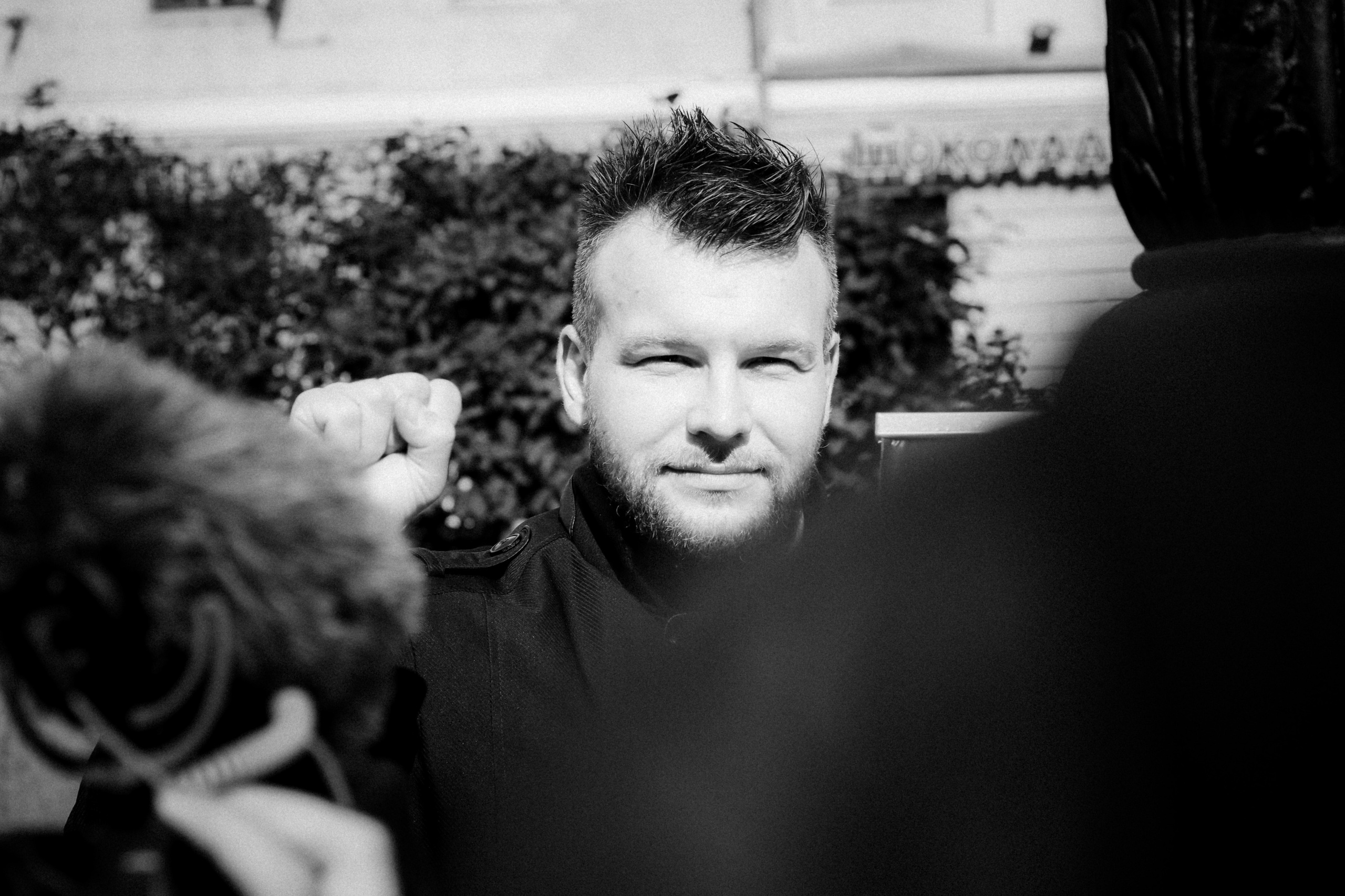 Action for media freedom, September 4th 2021. Photographer in Israel Alice Milchin