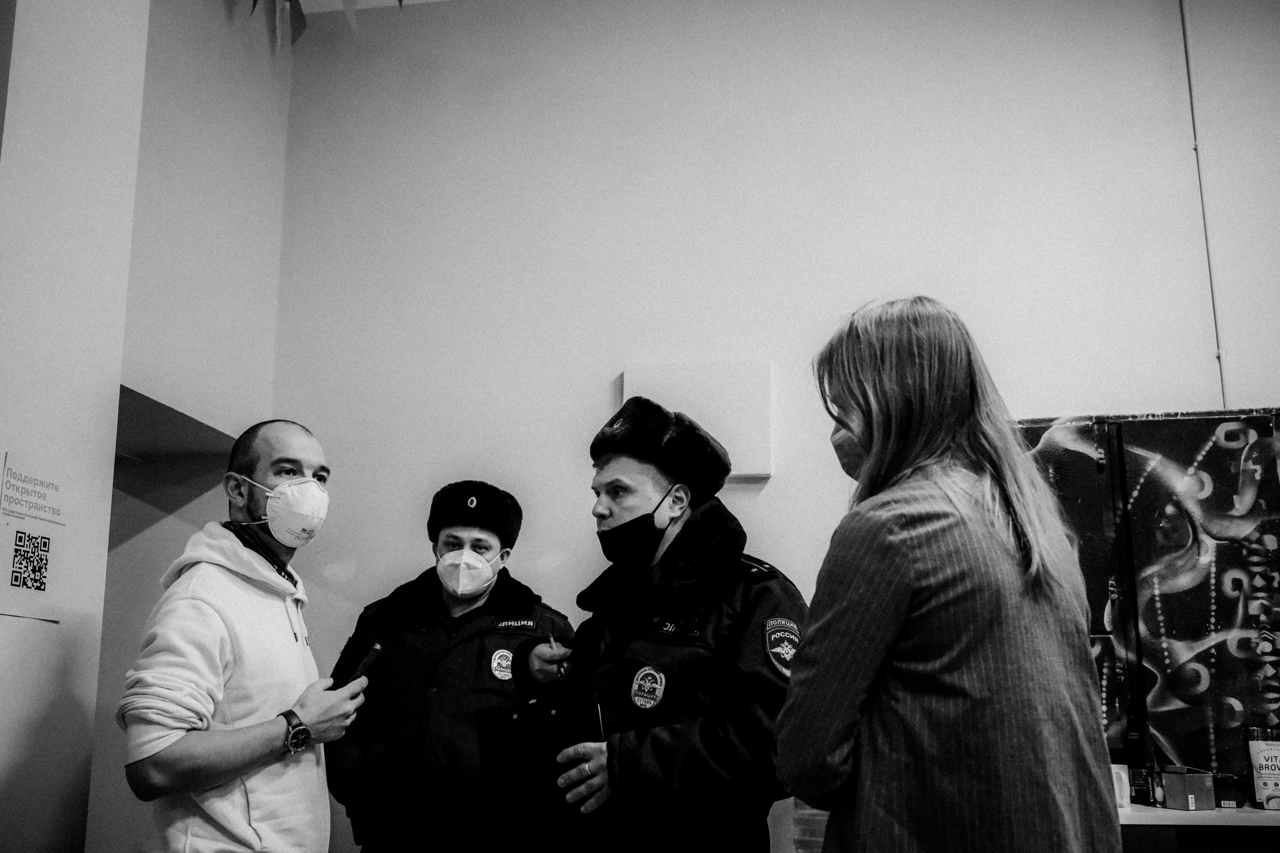 Signing postcards for political prisoners, February 2022. Photographer in Israel Alice Milchin