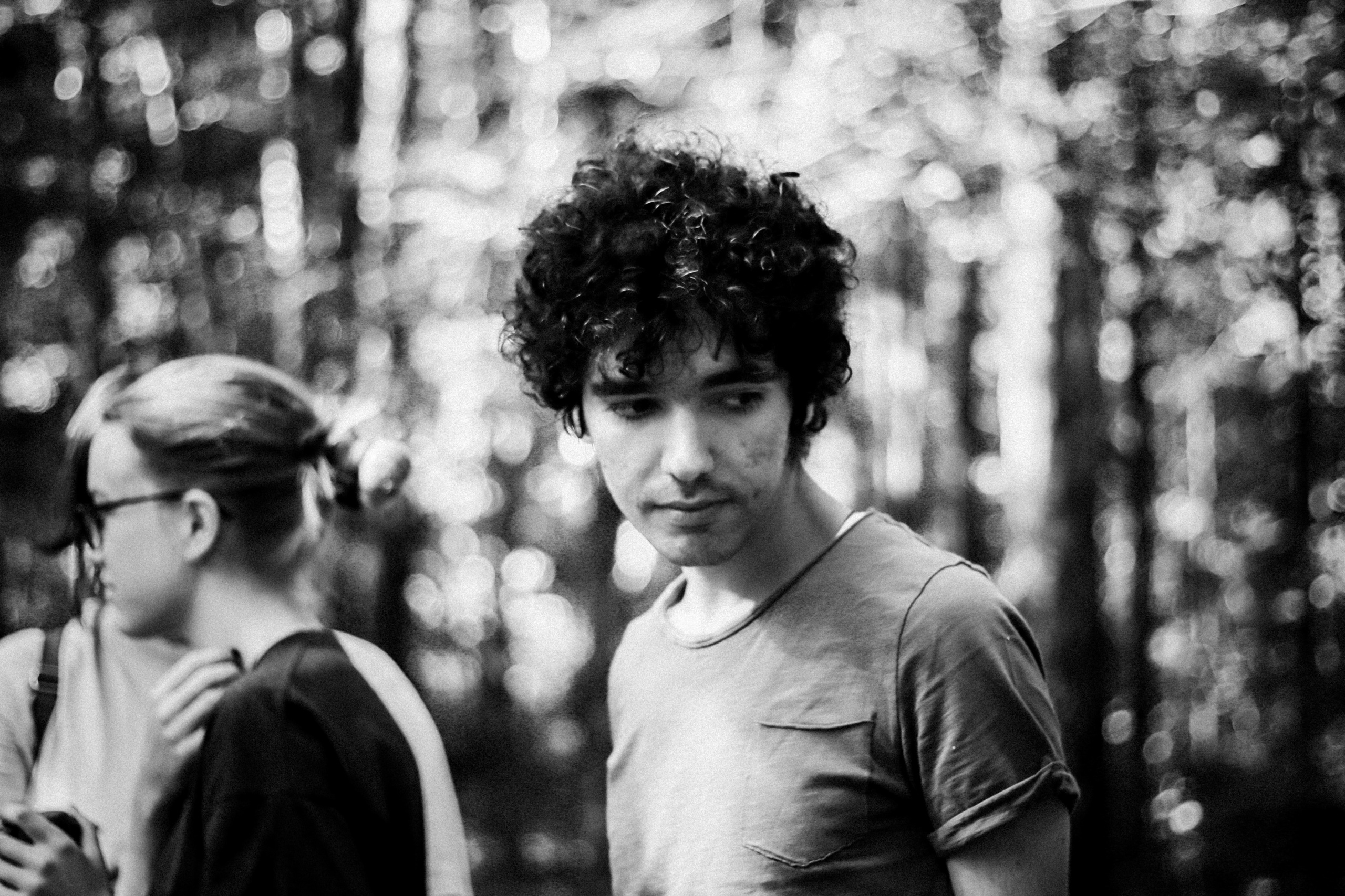 Cleaning the forest with Arshak Makichyan and Tasha Tale, August 2021. Photographer in Israel Alice Milchin