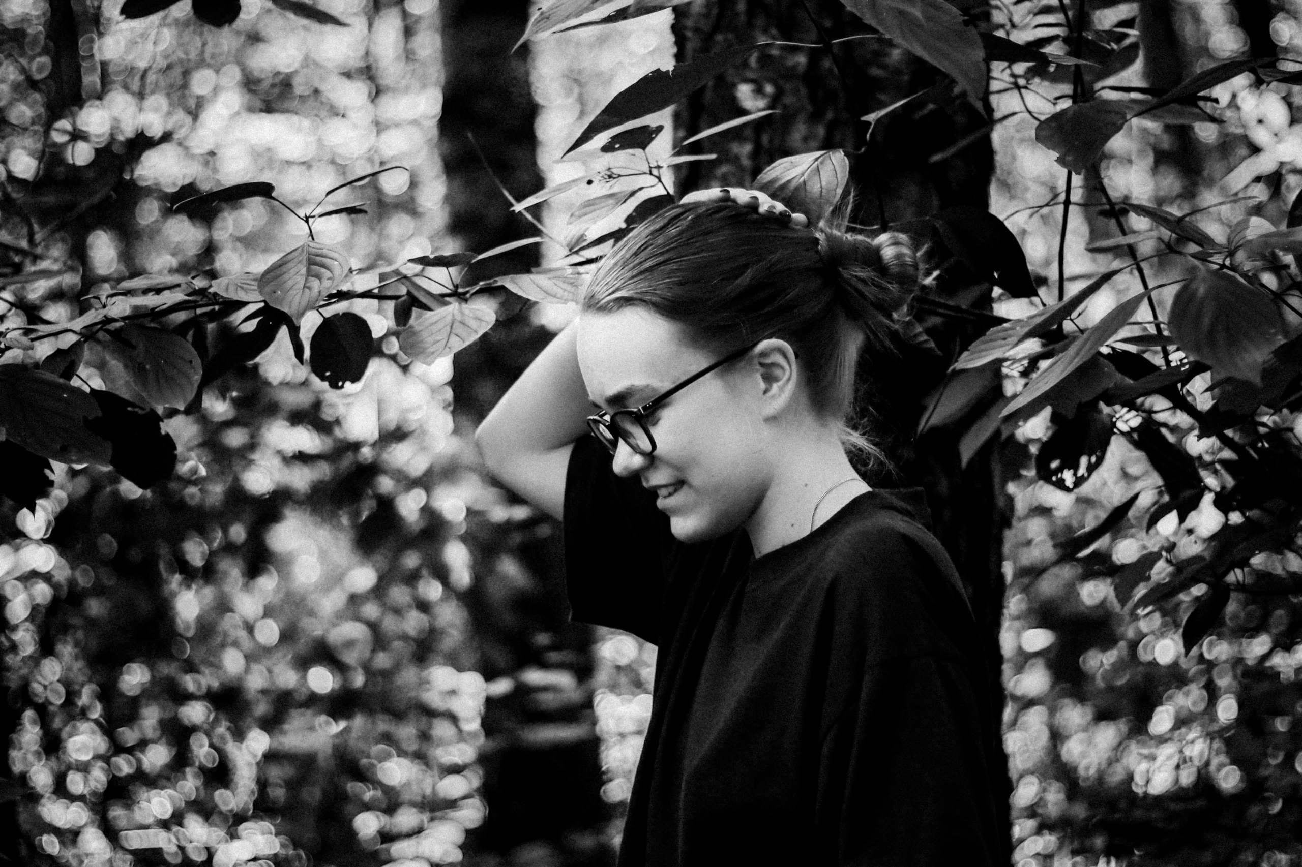 Cleaning the forest with Arshak Makichyan and Tasha Tale, August 2021. Photographer in Israel Alice Milchin