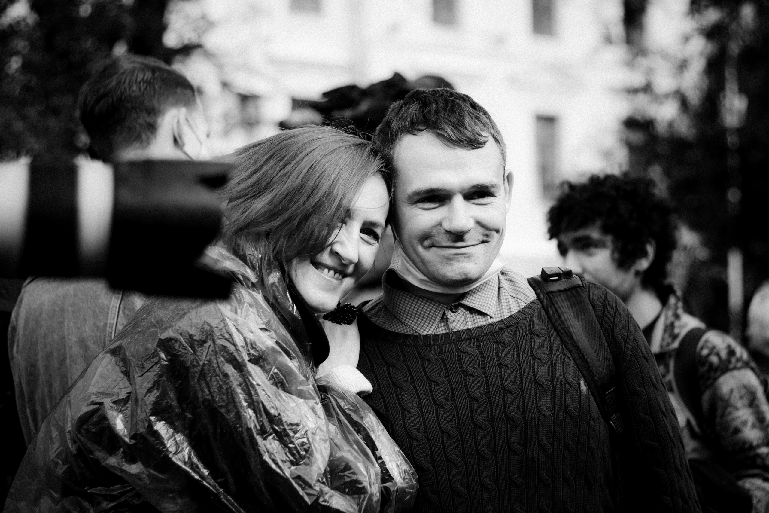 Action for media freedom, September 4th 2021. Photographer in Israel Alice Milchin