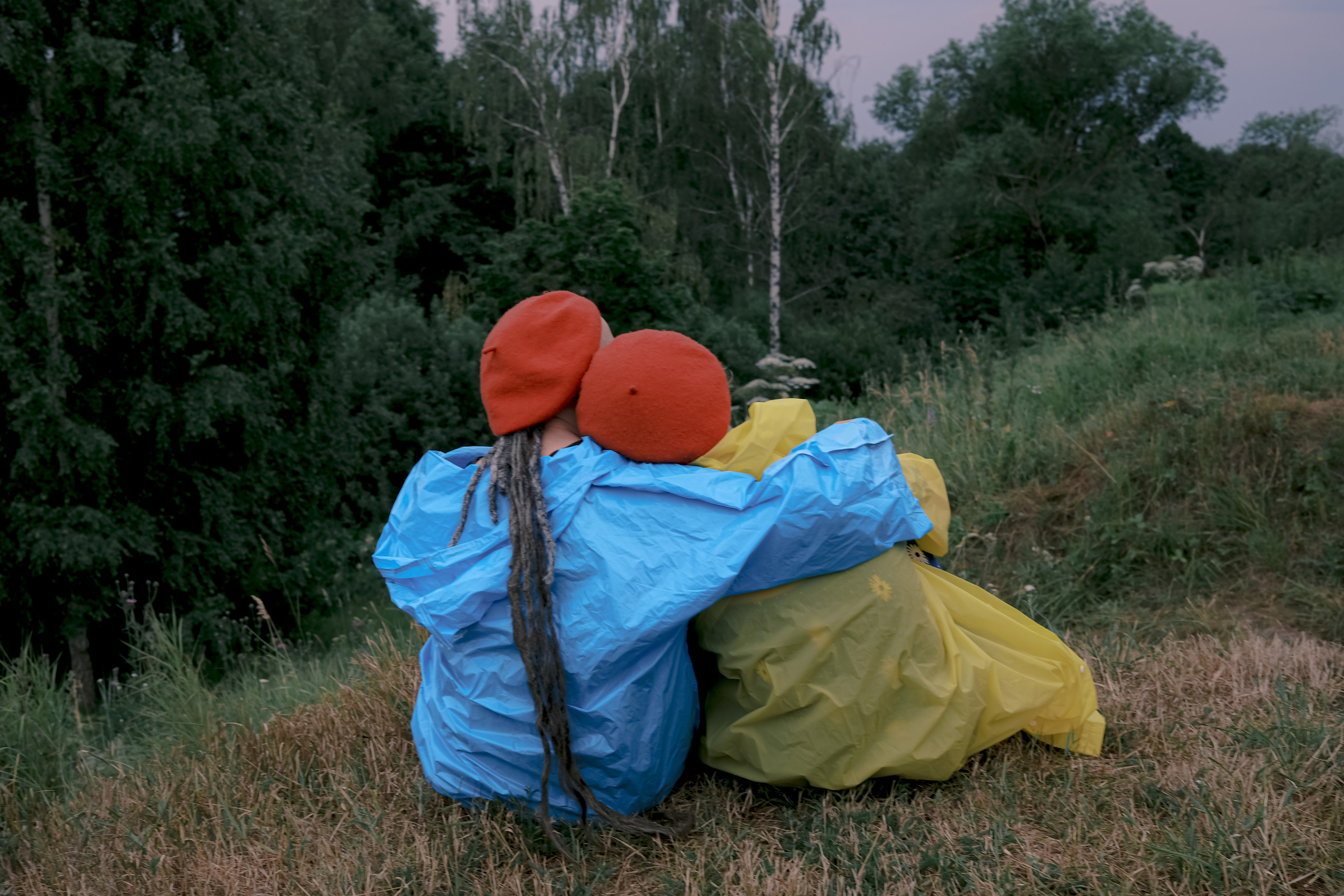 Maya and Serezha, July 2022. Photographer in Israel Alice Milchin