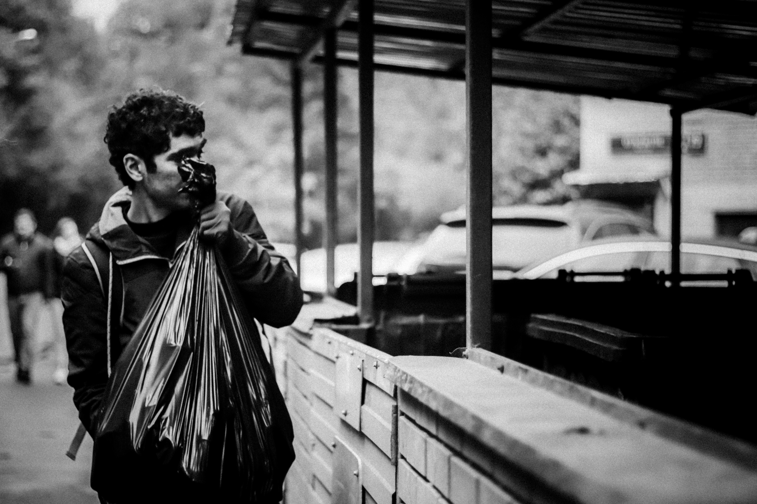 Cleaning the forest with Arshak Makichyan, September 2021. Photographer in Israel Alice Milchin