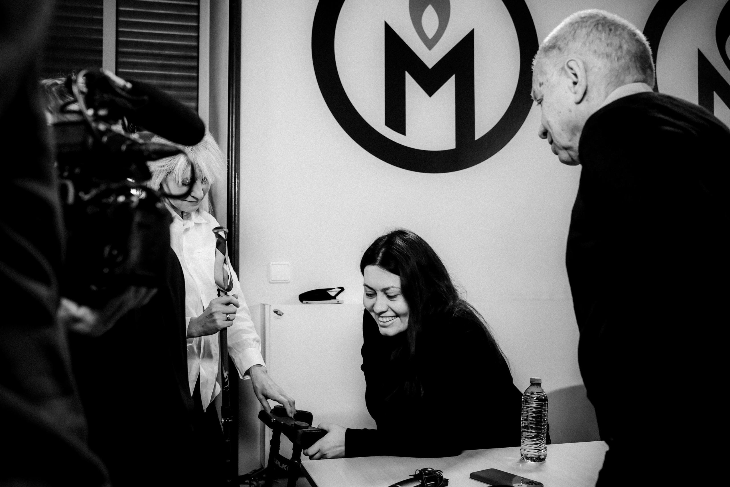 Memorial's press conference. 25th February 2022. Photographer in Israel Alice Milchin