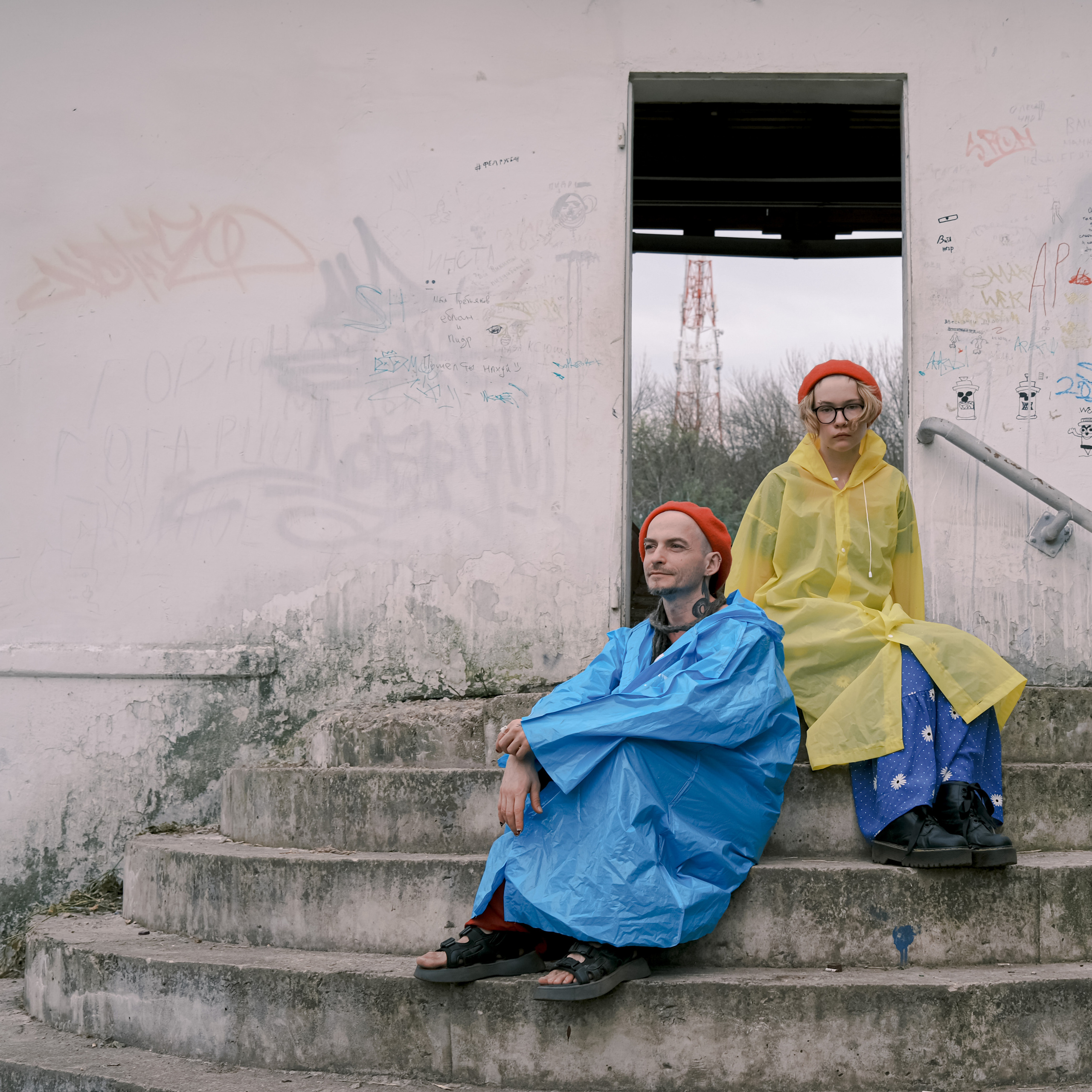 Maya and Serezha, July 2022. Photographer in Israel Alice Milchin