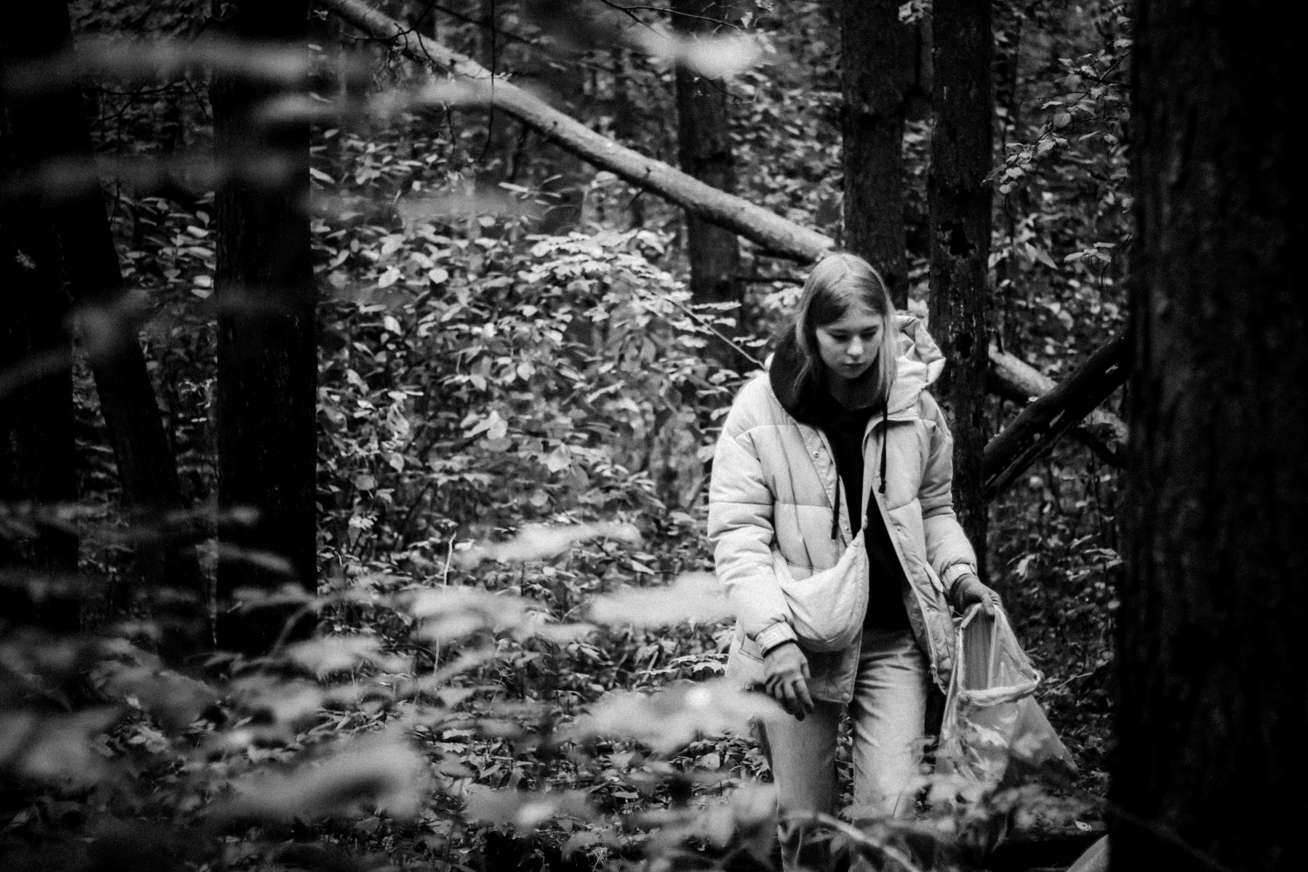 Cleaning the forest with Arshak Makichyan, September 2021. Photographer in Israel Alice Milchin