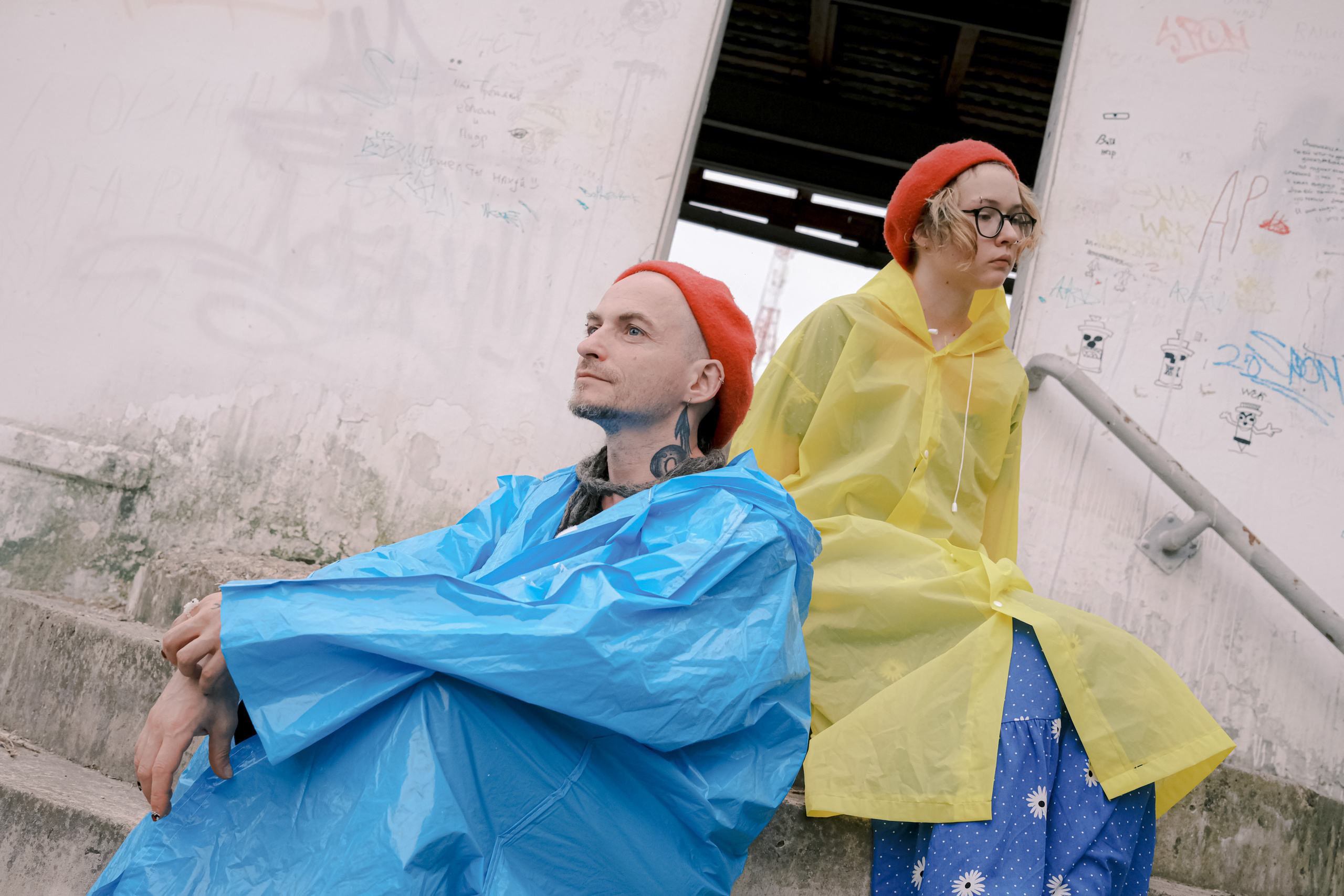 Maya and Serezha, July 2022. Photographer in Israel Alice Milchin