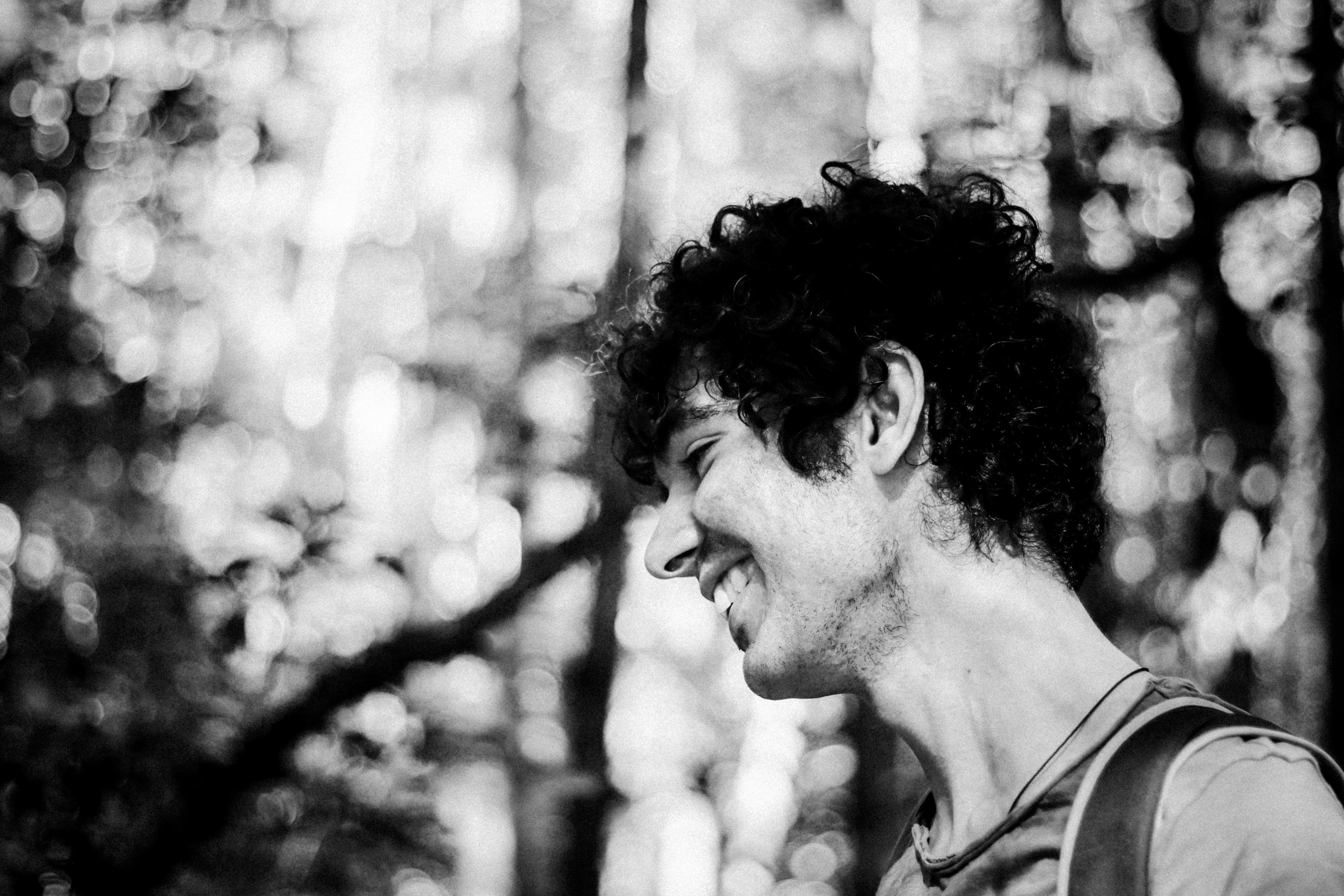 Cleaning the forest with Arshak Makichyan and Tasha Tale, August 2021. Photographer in Israel Alice Milchin