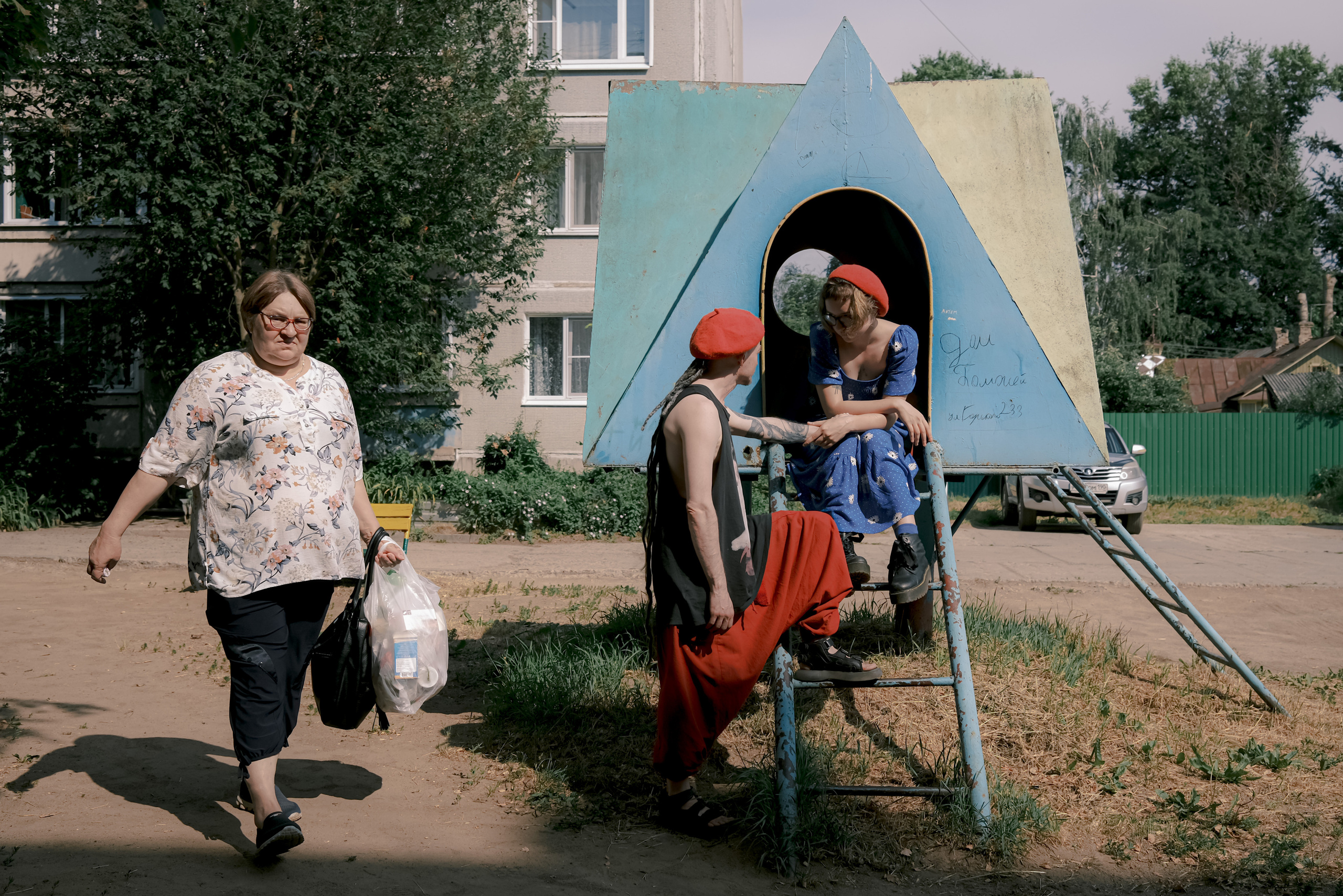 Maya and Serezha, July 2022. Photographer in Israel Alice Milchin