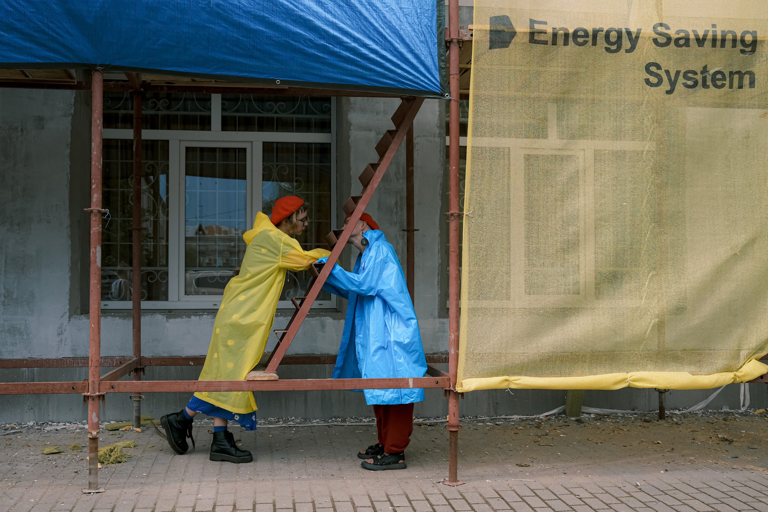 Maya and Serezha, July 2022. Photographer in Israel Alice Milchin