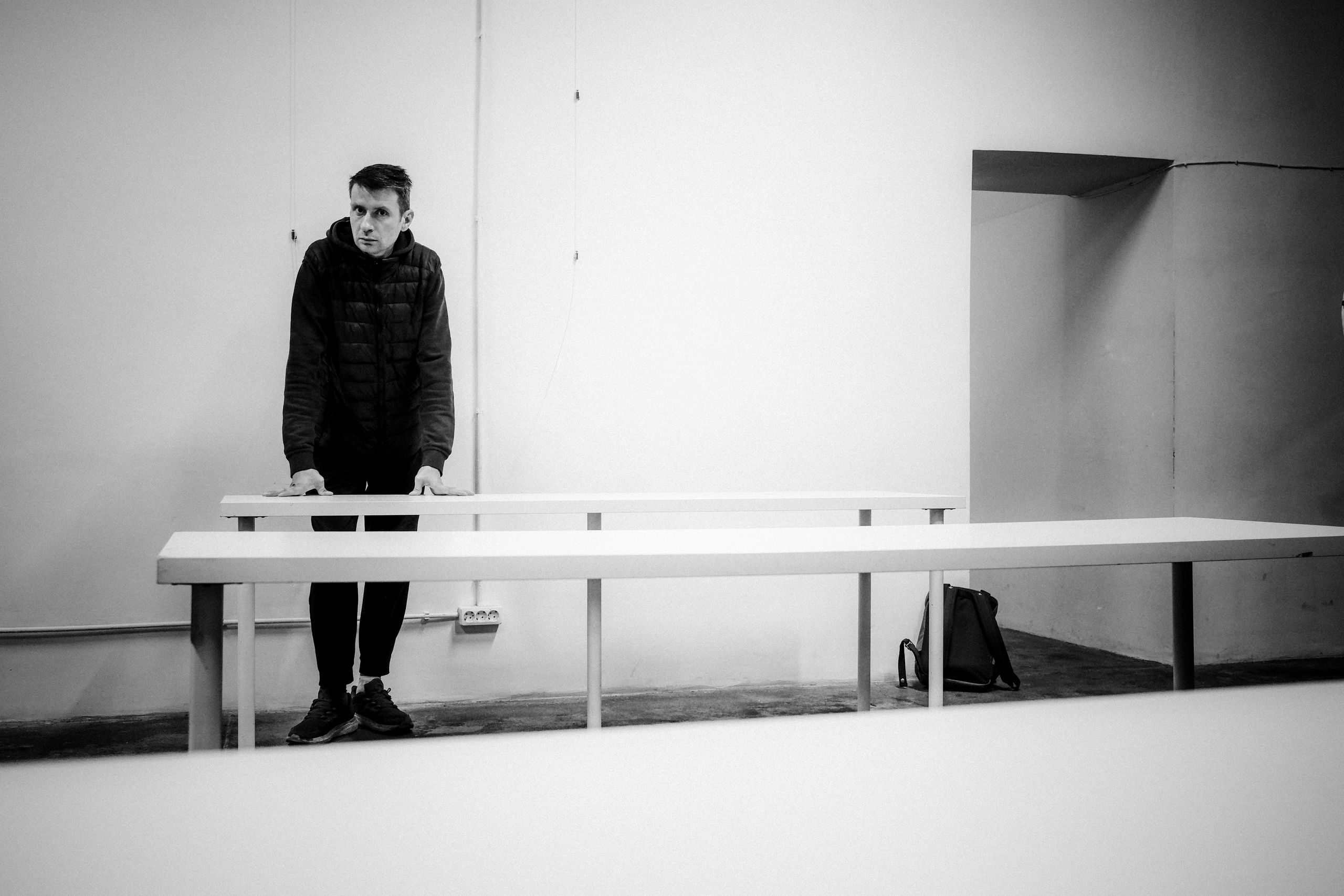 Signing postcards for political prisoners, September 2022. Photographer in Israel Alice Milchin