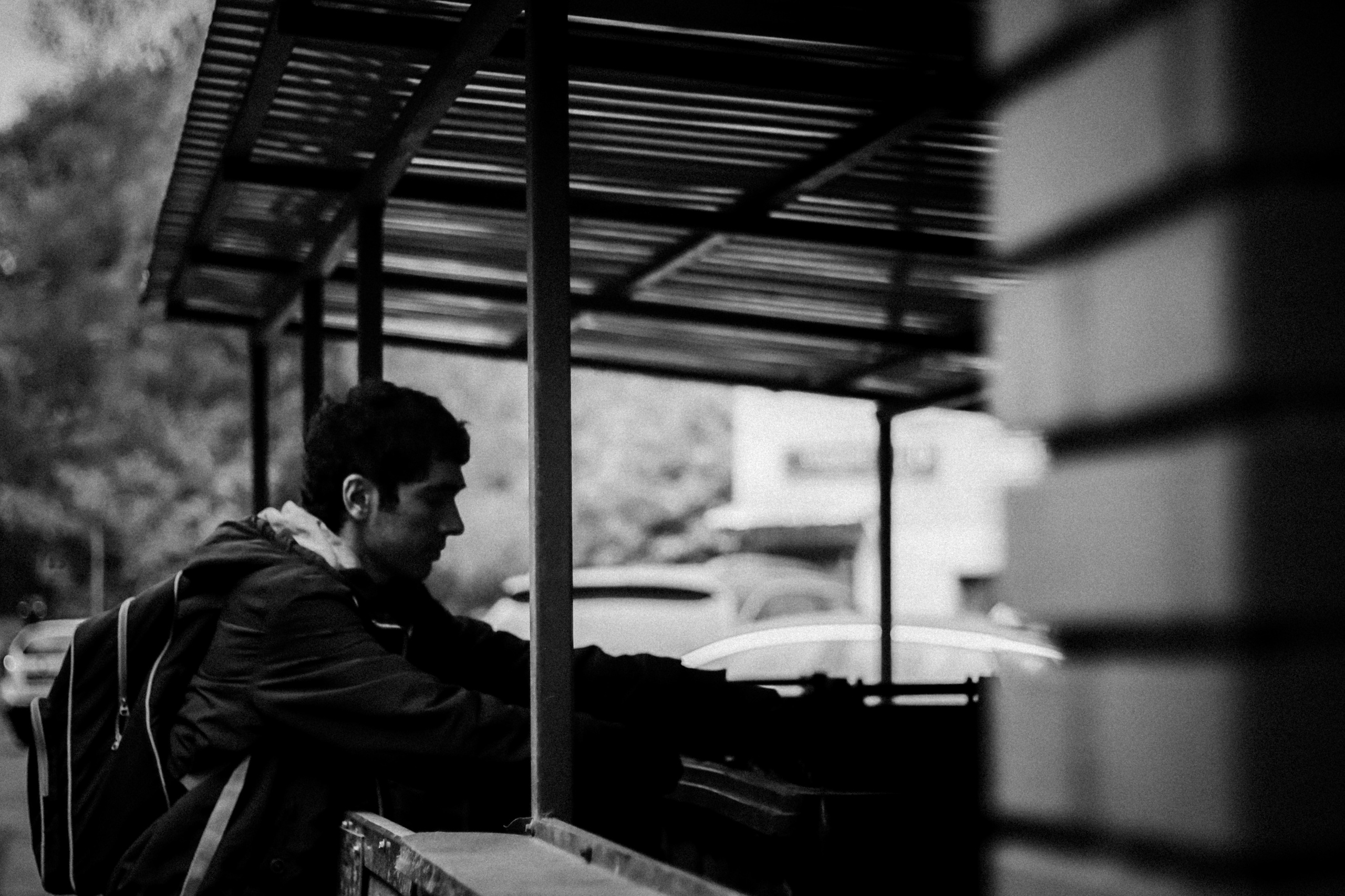 Cleaning the forest with Arshak Makichyan, September 2021. Photographer in Israel Alice Milchin