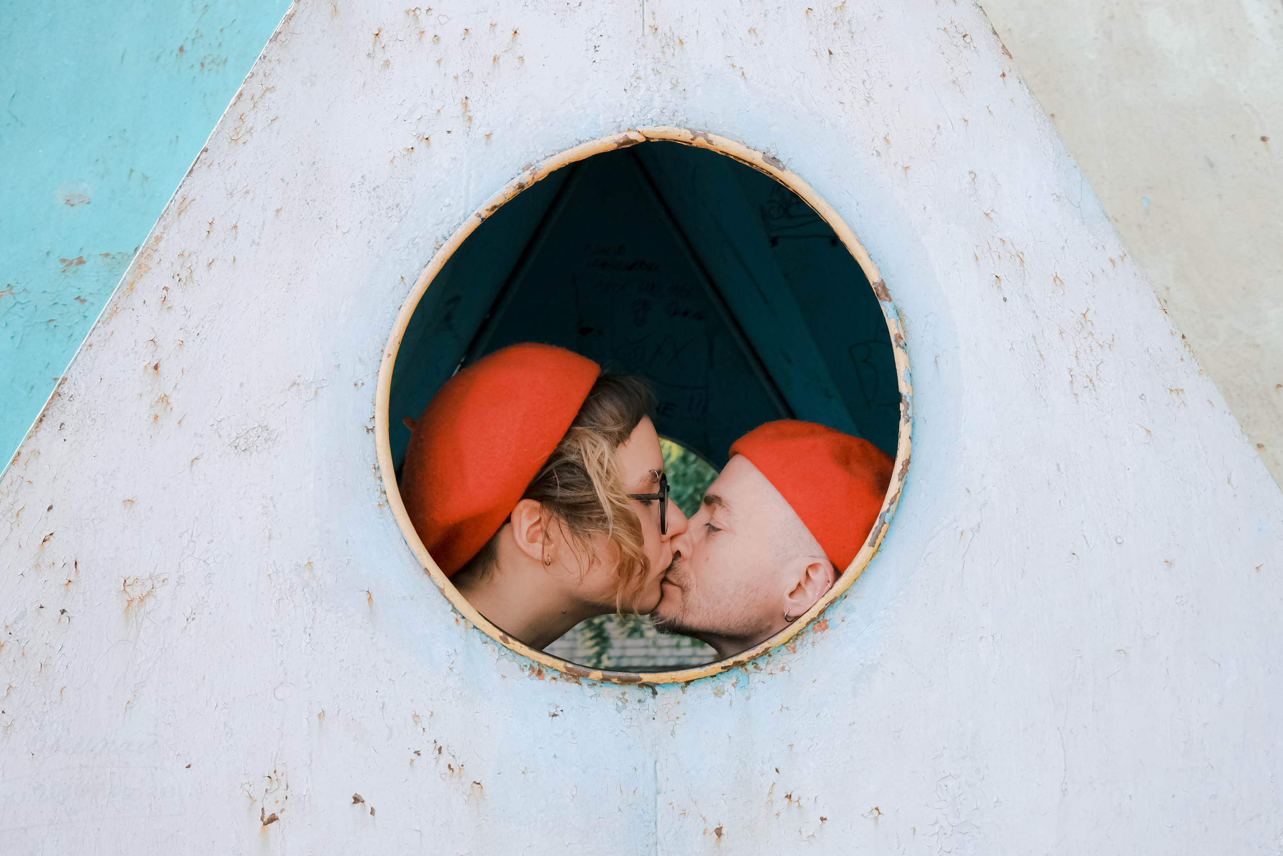 Maya and Serezha, July 2022. Photographer in Israel Alice Milchin