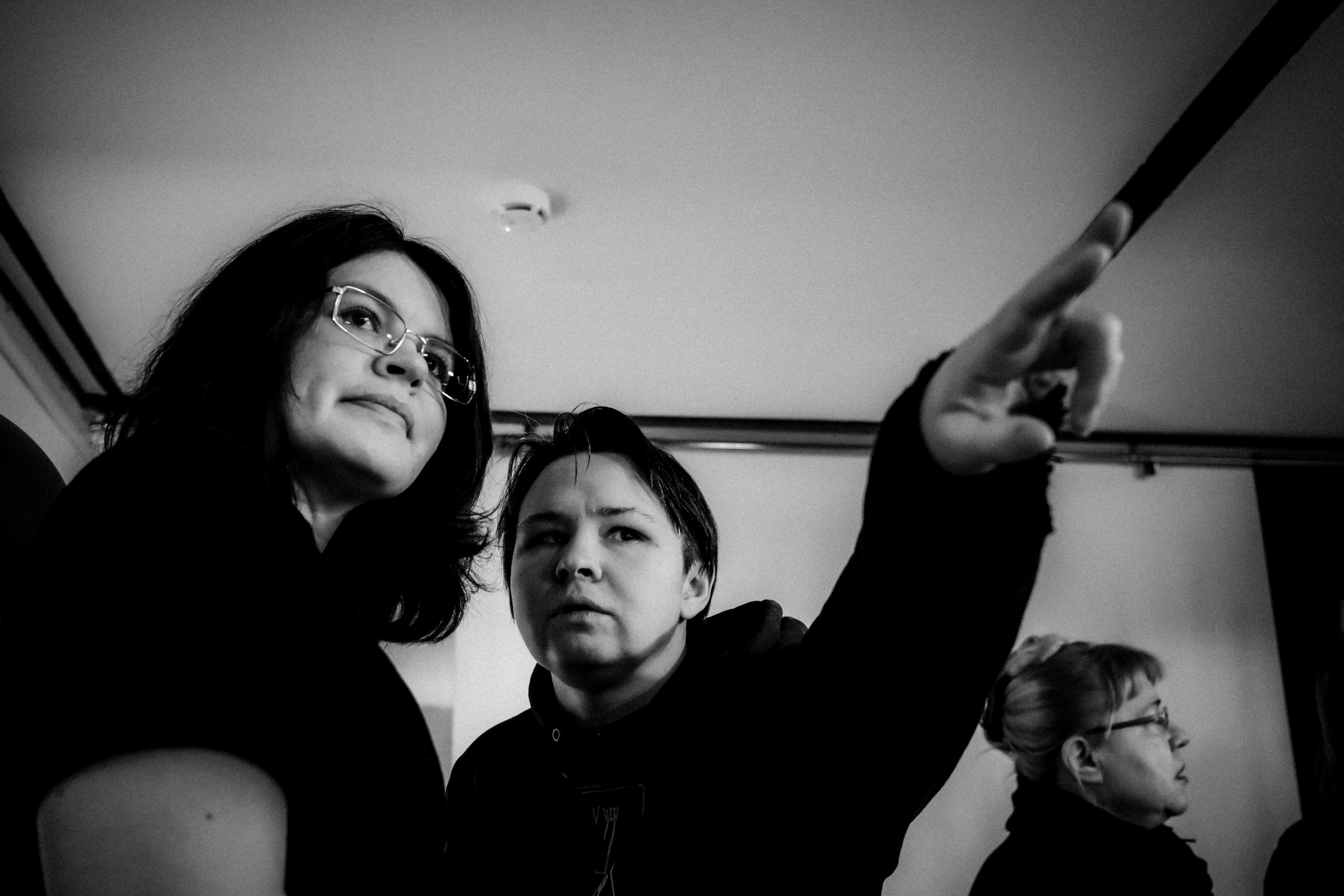 Memorial's press conference. 25th February 2022. Photographer in Israel Alice Milchin