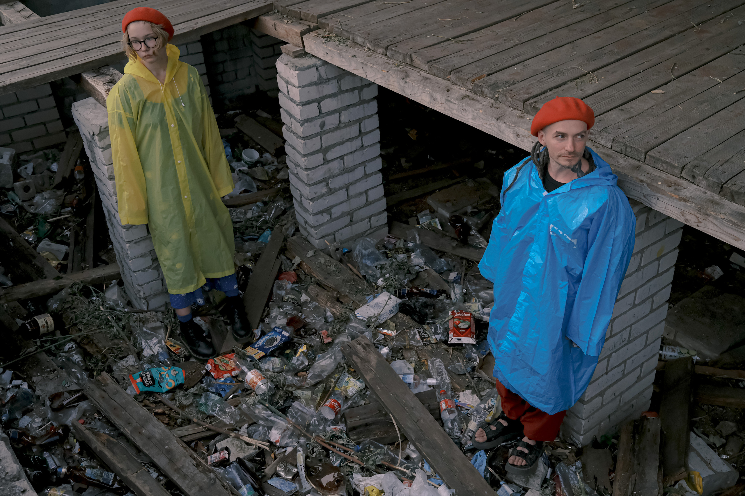 Maya and Serezha, July 2022. Photographer in Israel Alice Milchin