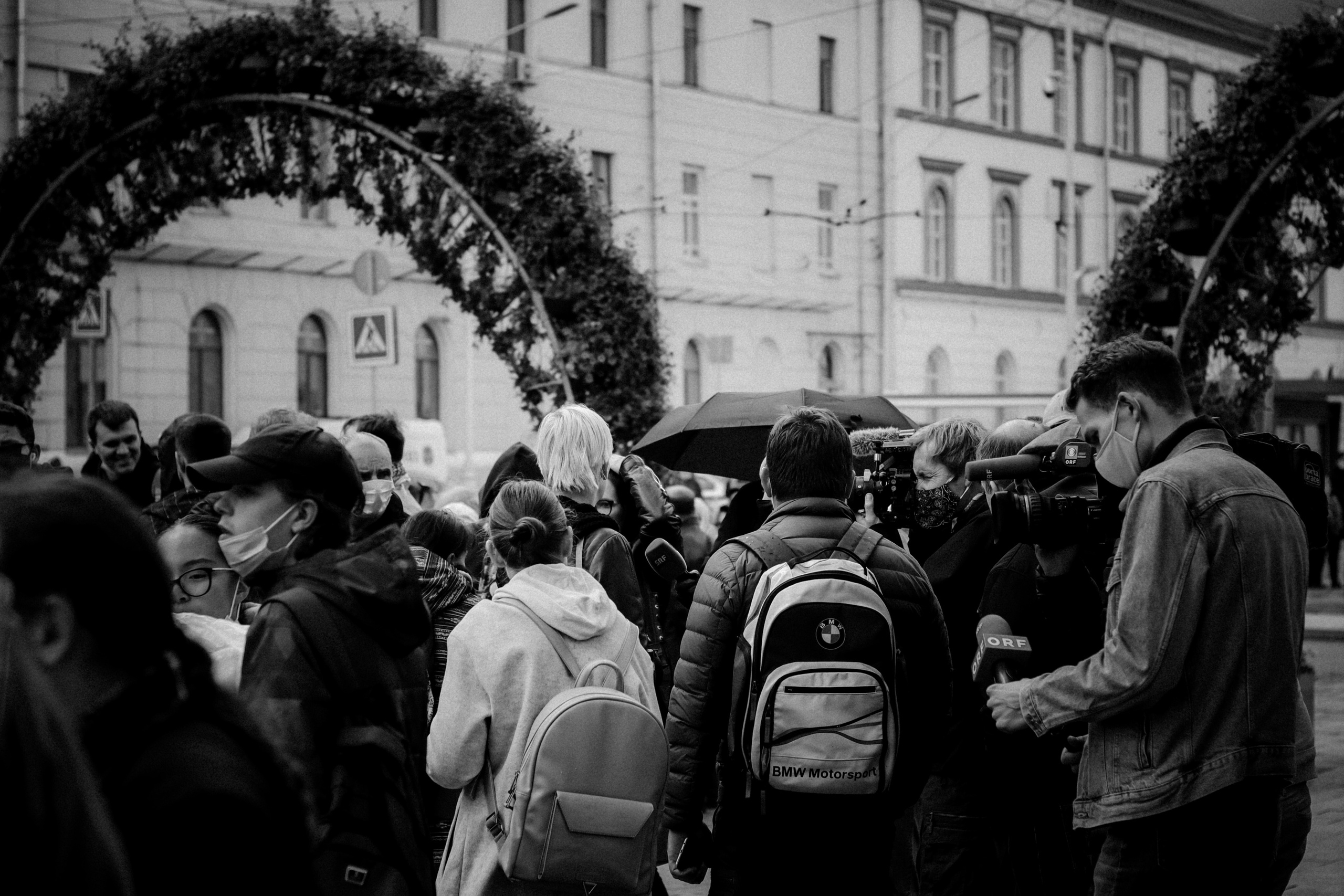Action for media freedom, September 4th 2021. Photographer in Israel Alice Milchin