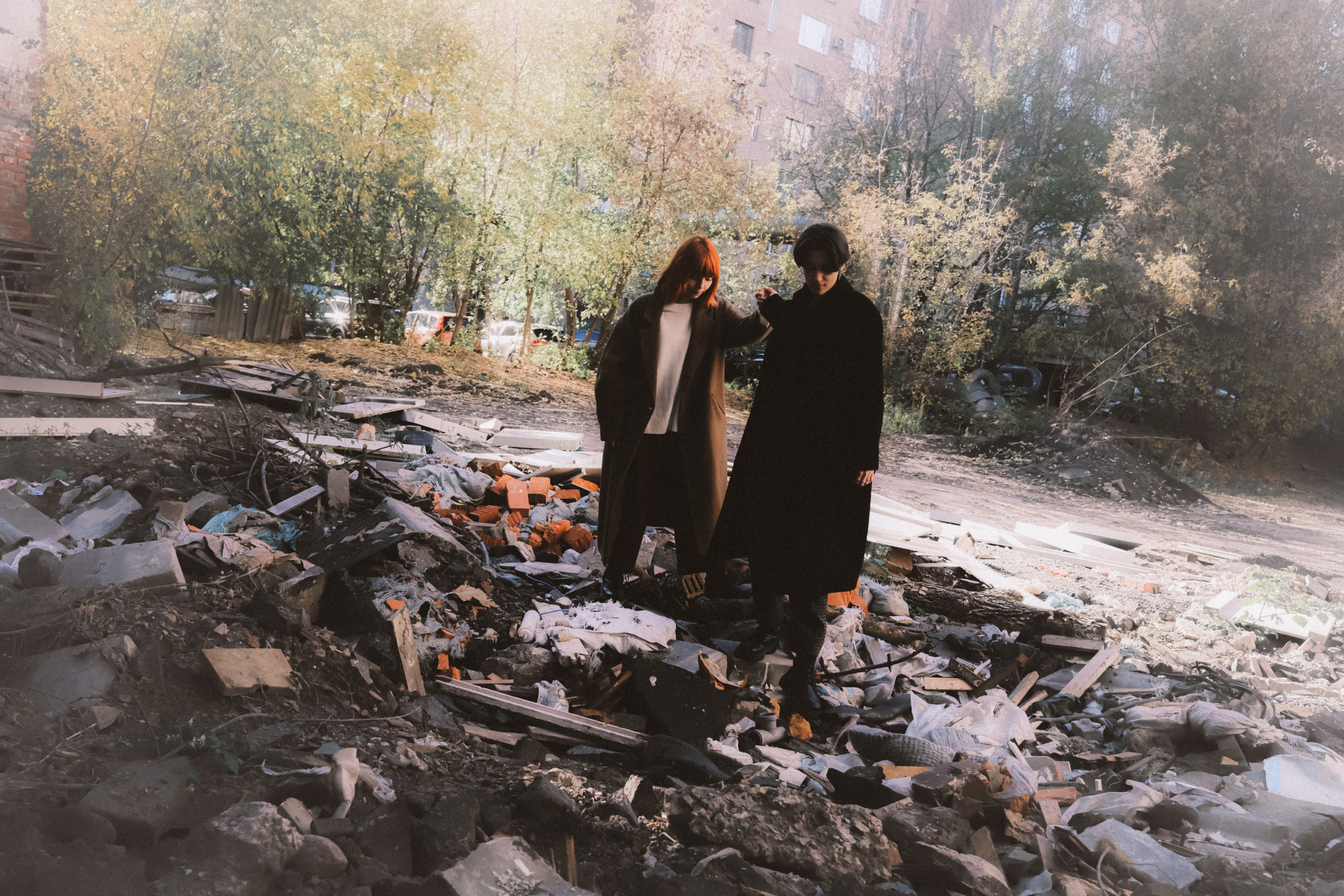 Sasha and Sasha, October 2022. Photographer in Israel Alice Milchin