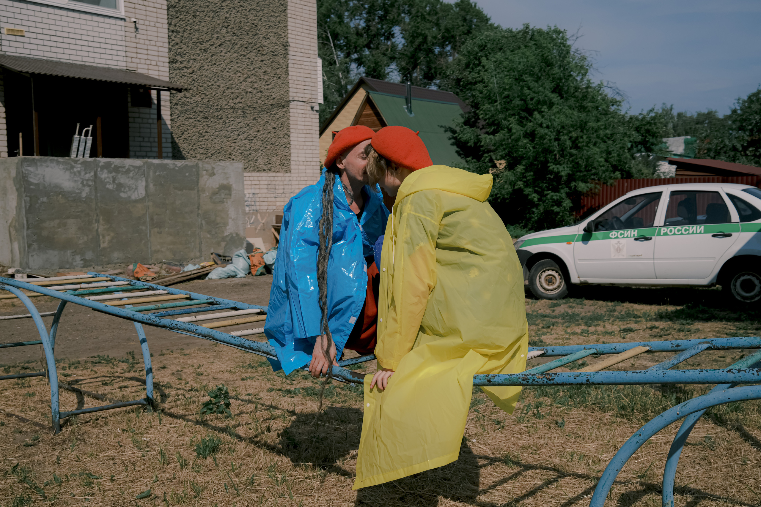 Maya and Serezha, July 2022. Photographer in Israel Alice Milchin