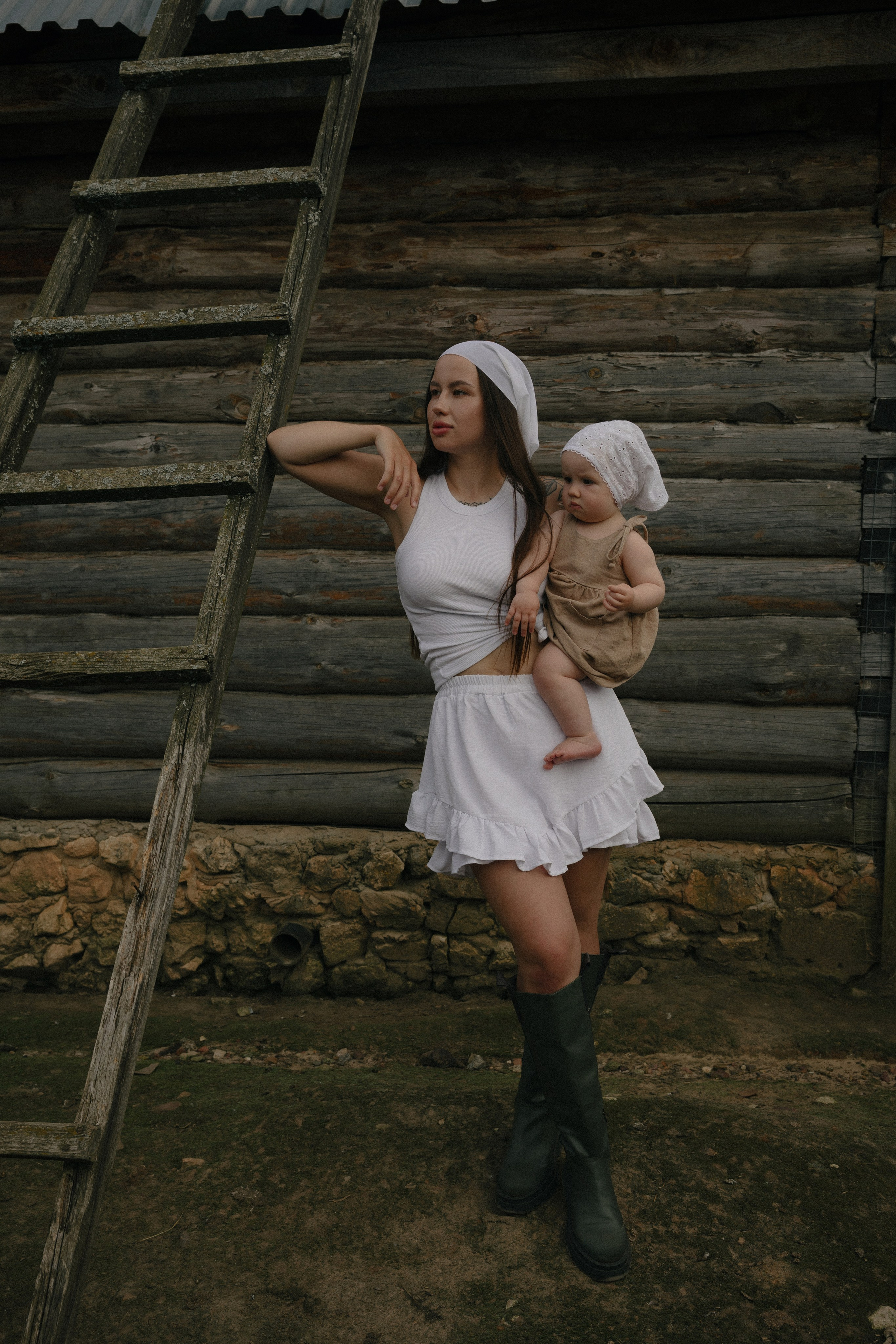 Таня и Тася в деревне. Дубинкина Екатерина Фотограф Рязань, Москва